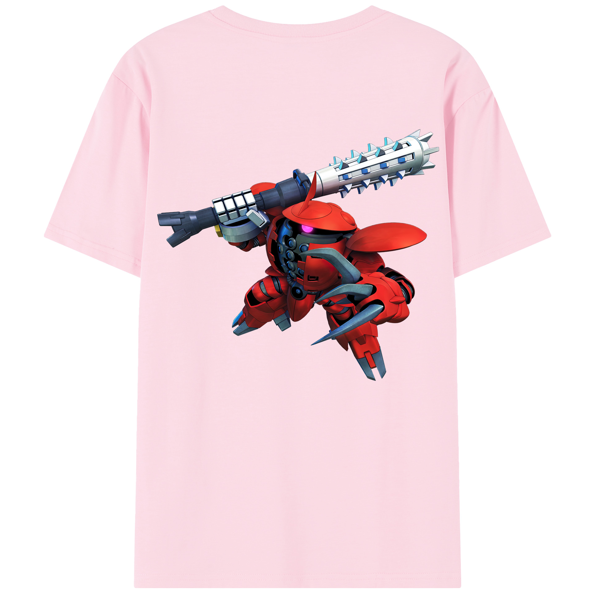（画像用） 機動戦士ガンダム Mobile Suit Gundam 綿100％半袖Tシャツ（背面プリント）