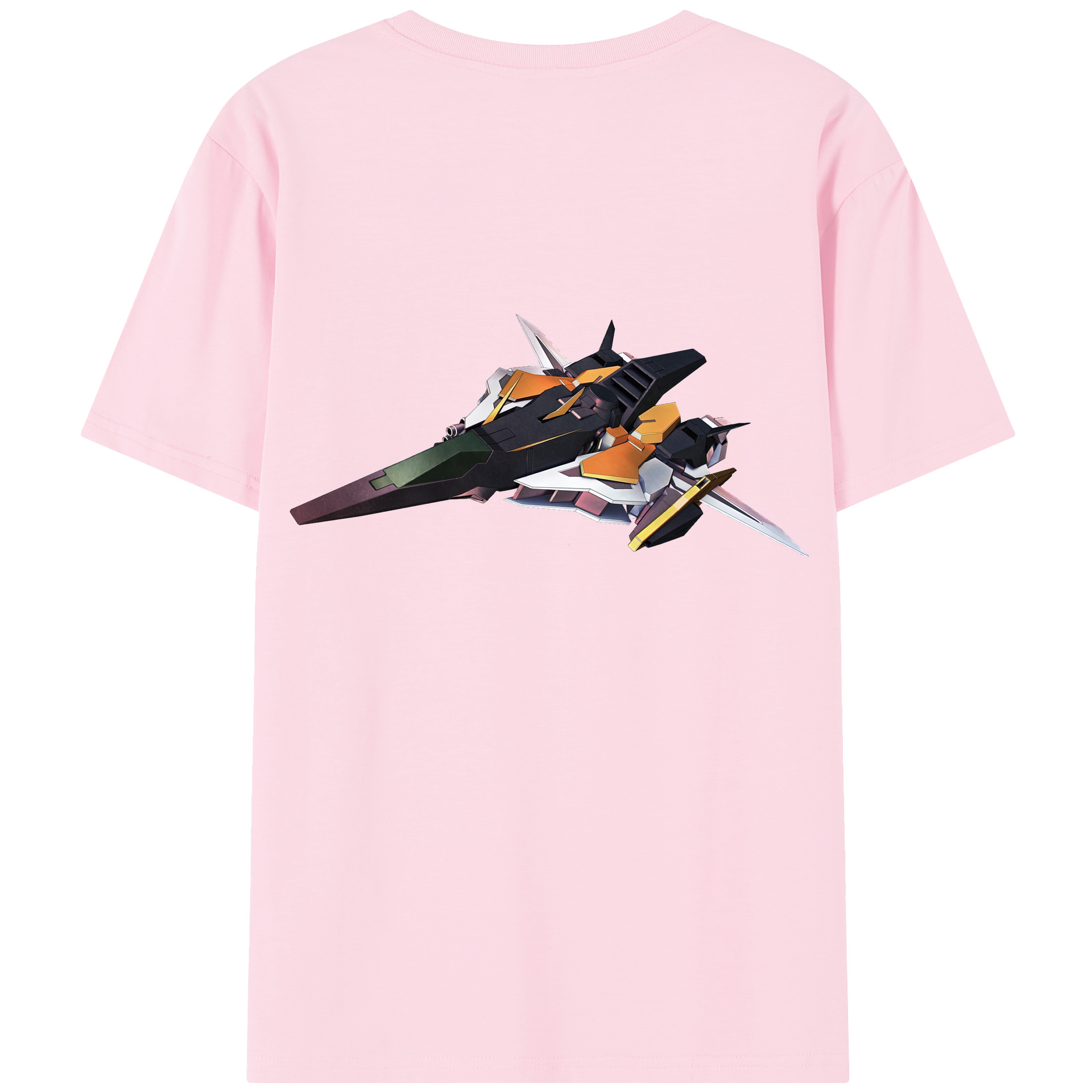 （画像用） 機動戦士ガンダム Mobile Suit Gundam 綿100％半袖Tシャツ（背面プリント）