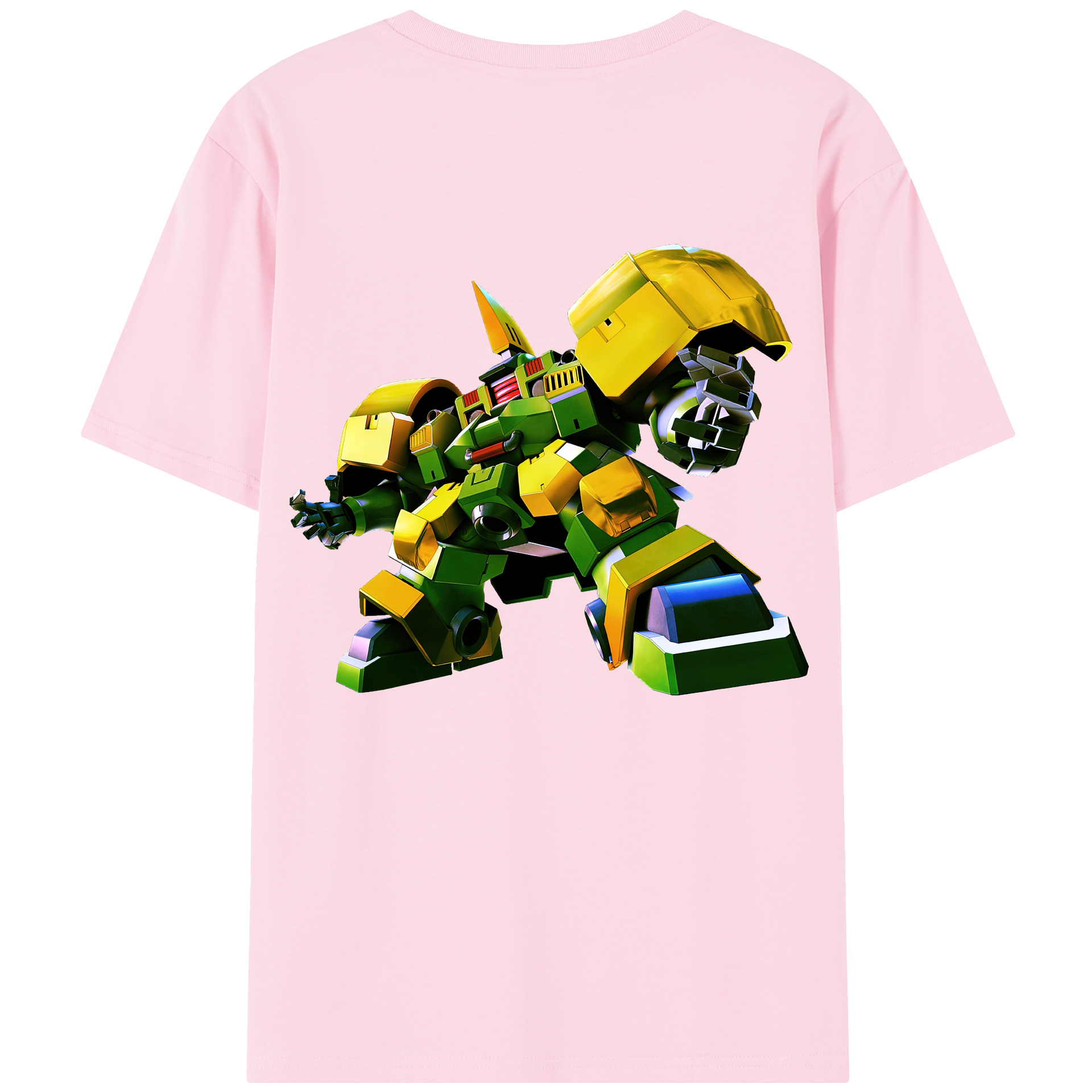 （画像用） 機動戦士ガンダム Mobile Suit Gundam 綿100％半袖Tシャツ（背面プリント）