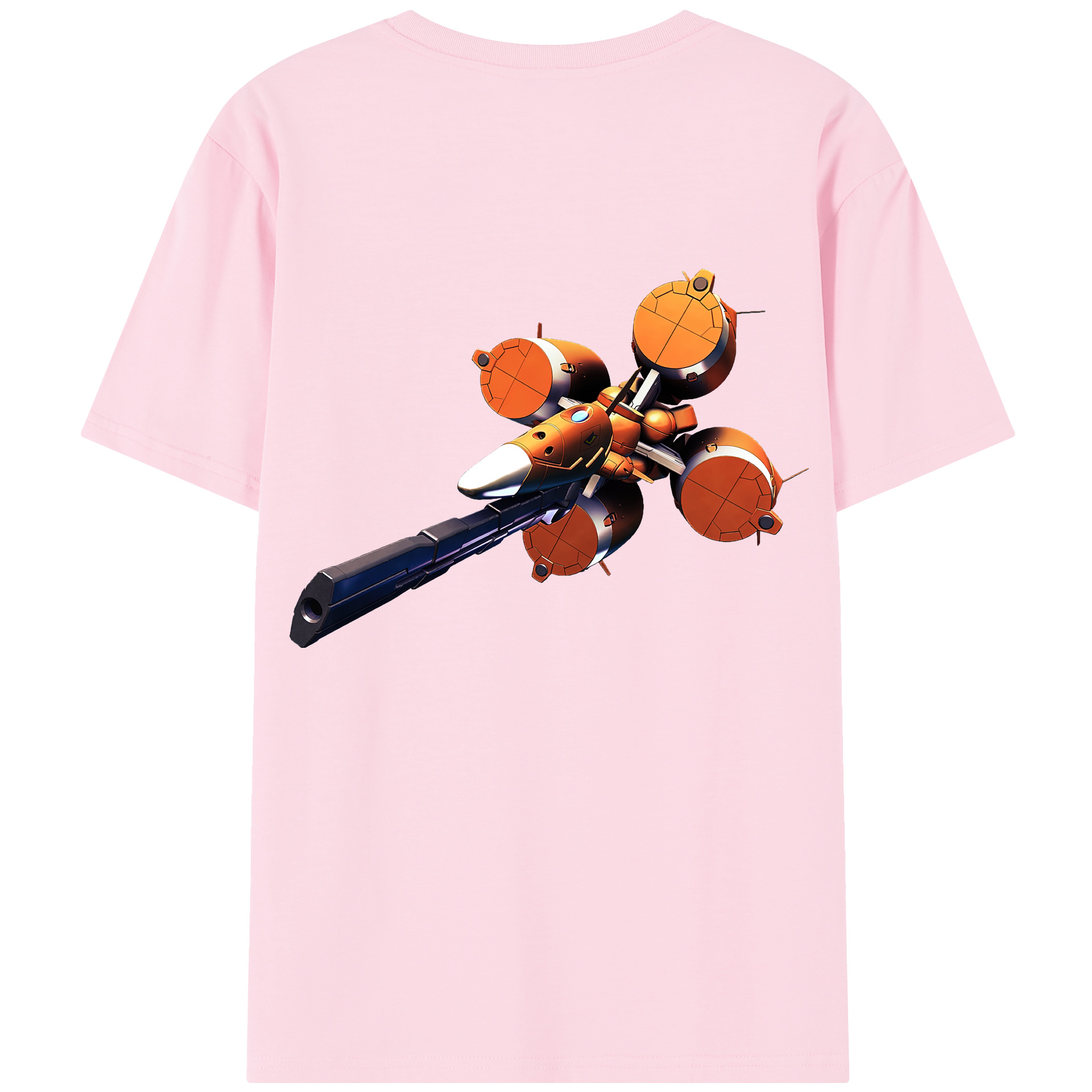 （画像用） 機動戦士ガンダム Mobile Suit Gundam 綿100％半袖Tシャツ（背面プリント）