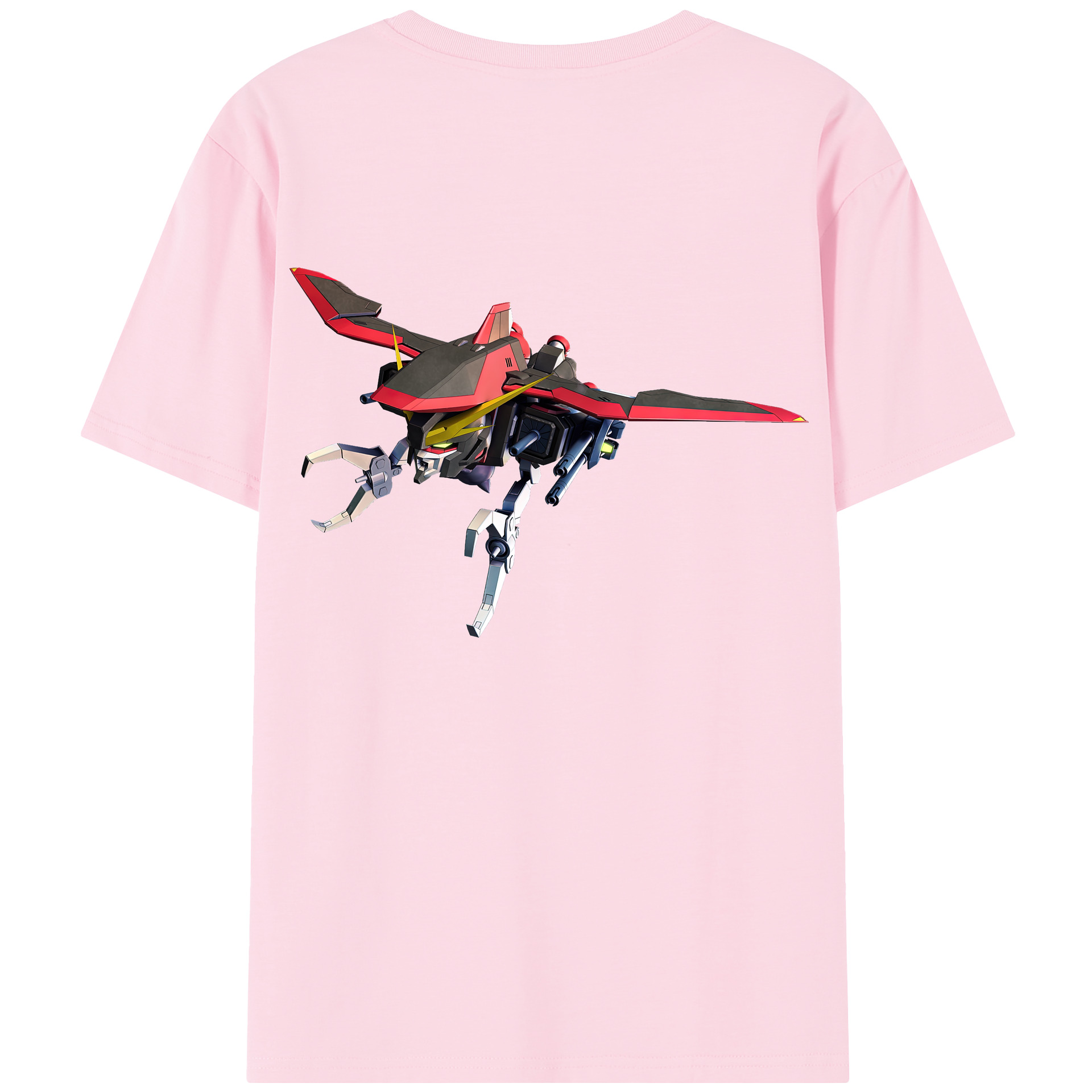 （画像用） 機動戦士ガンダム Mobile Suit Gundam 綿100％半袖Tシャツ（背面プリント）