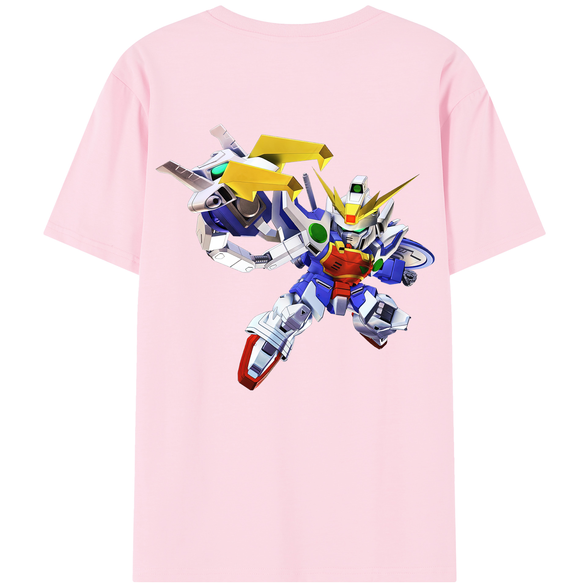 （画像用） 機動戦士ガンダム Mobile Suit Gundam 綿100％半袖Tシャツ（背面プリント）