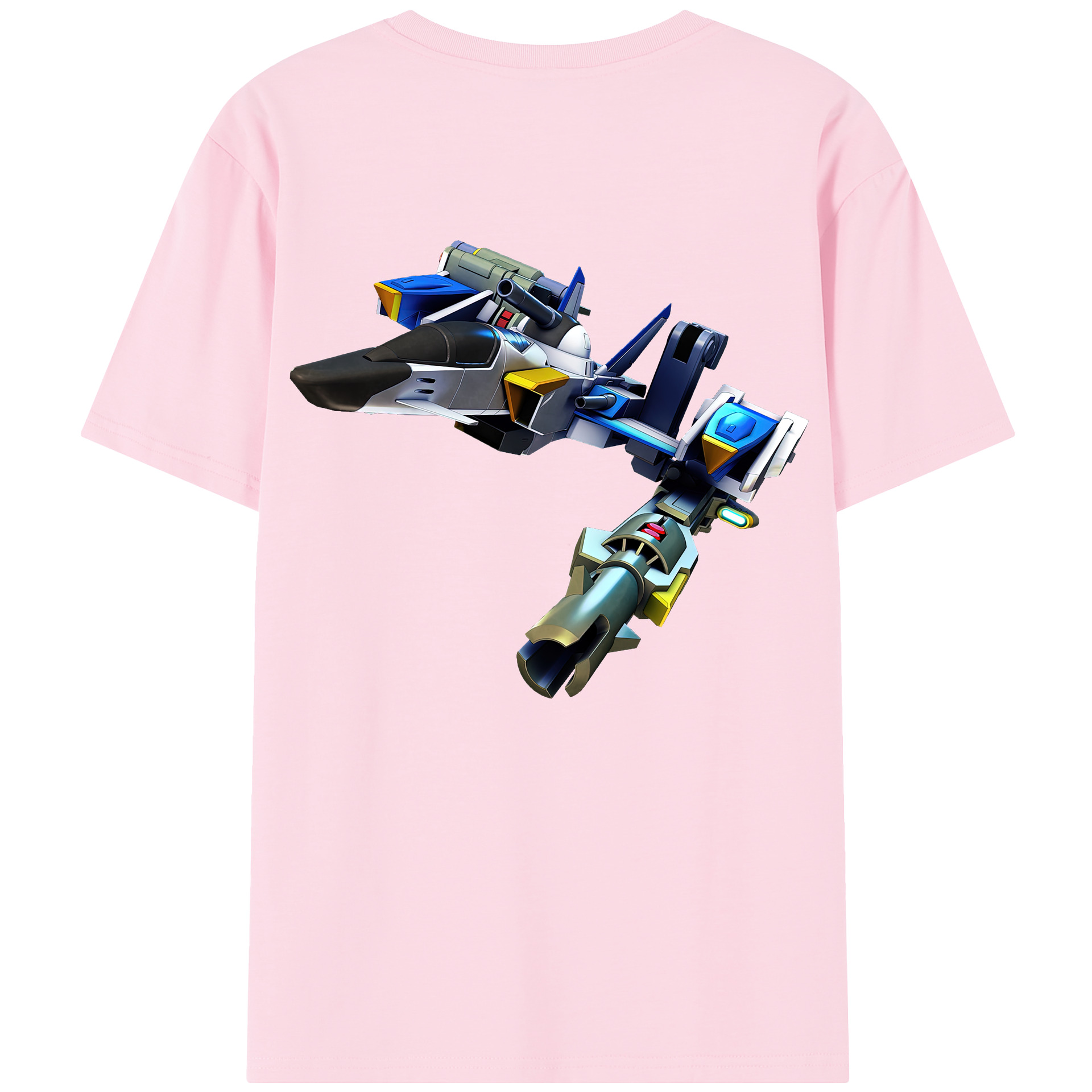 （画像用） 機動戦士ガンダム Mobile Suit Gundam 綿100％半袖Tシャツ（背面プリント）