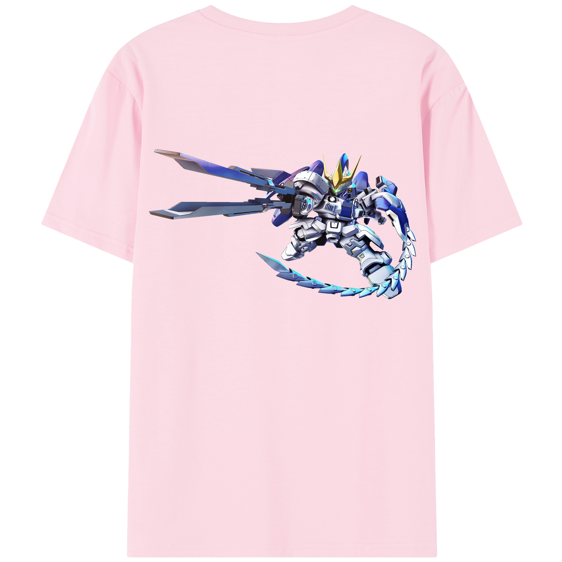 （画像用） 機動戦士ガンダム Mobile Suit Gundam 綿100％半袖Tシャツ（背面プリント）