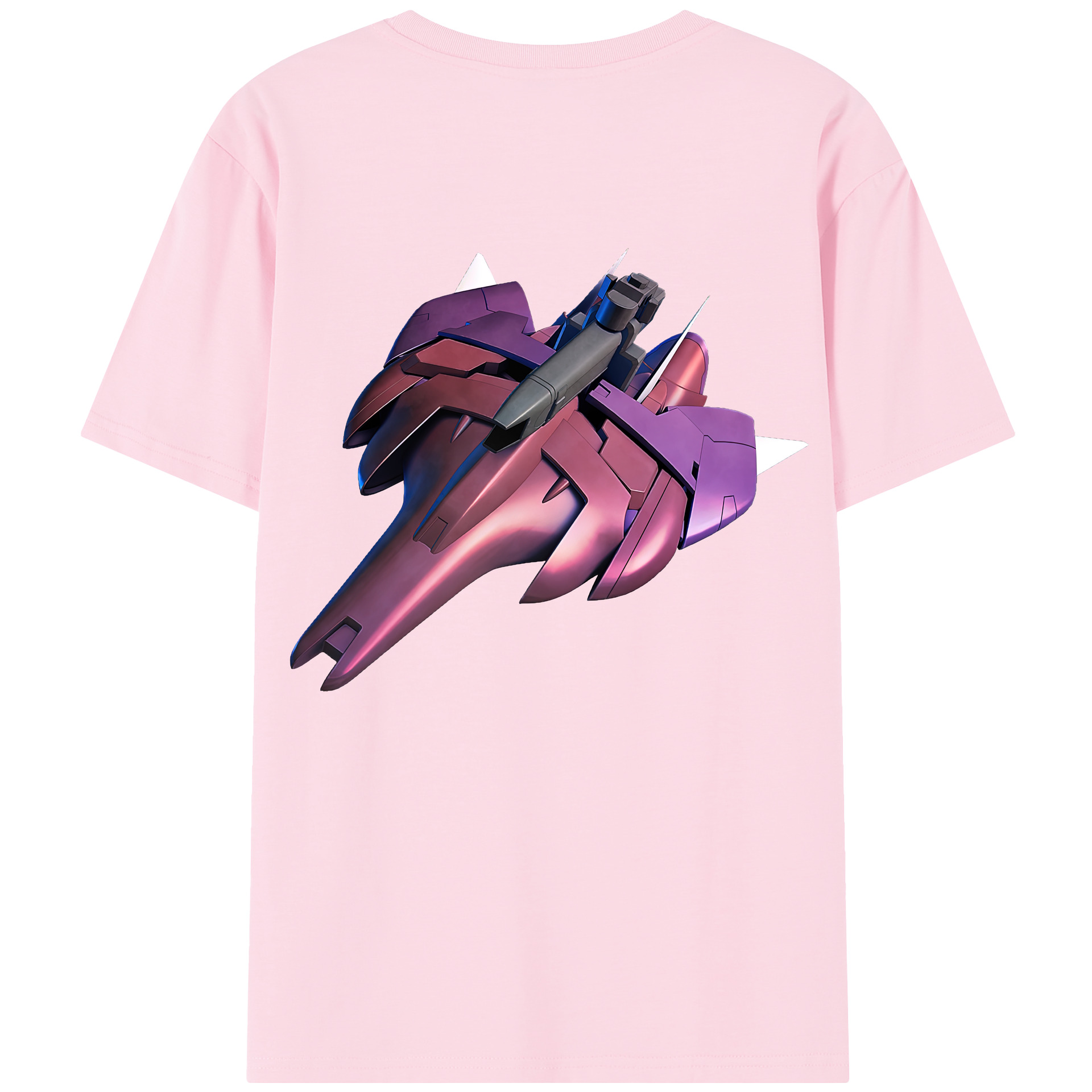（画像用） 機動戦士ガンダム Mobile Suit Gundam 綿100％半袖Tシャツ（背面プリント）