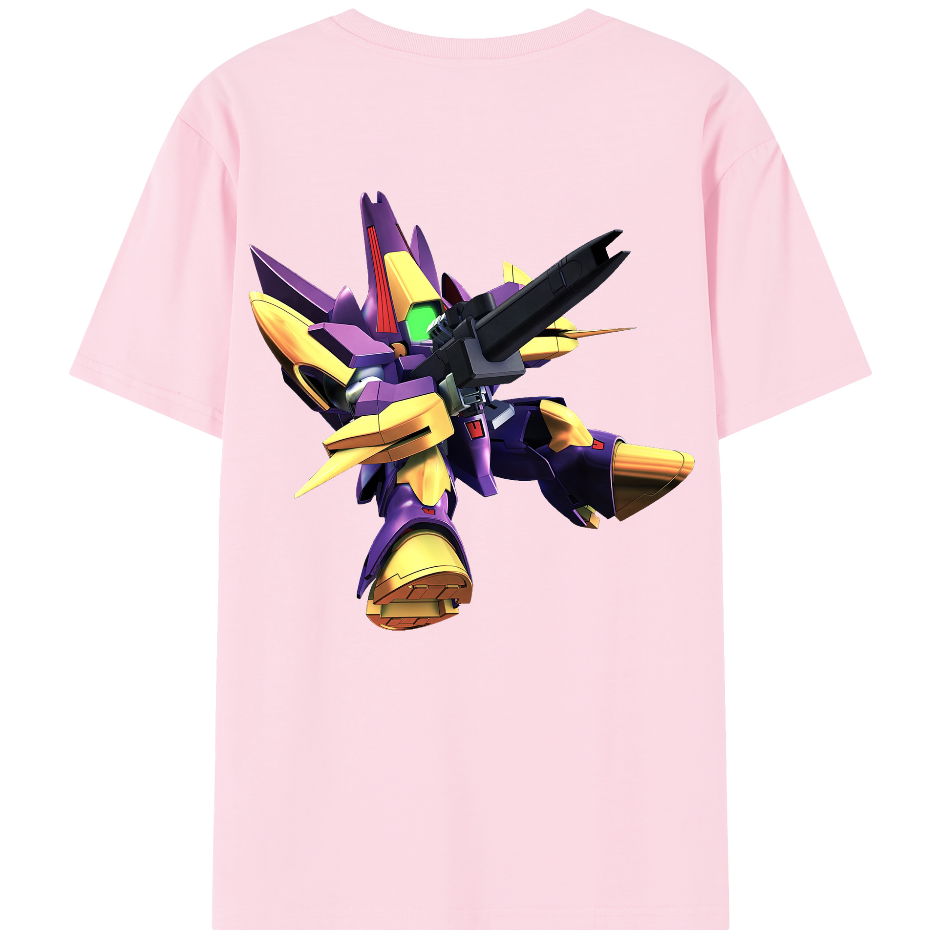 （画像用） 機動戦士ガンダム Mobile Suit Gundam 綿100％半袖Tシャツ（背面プリント）