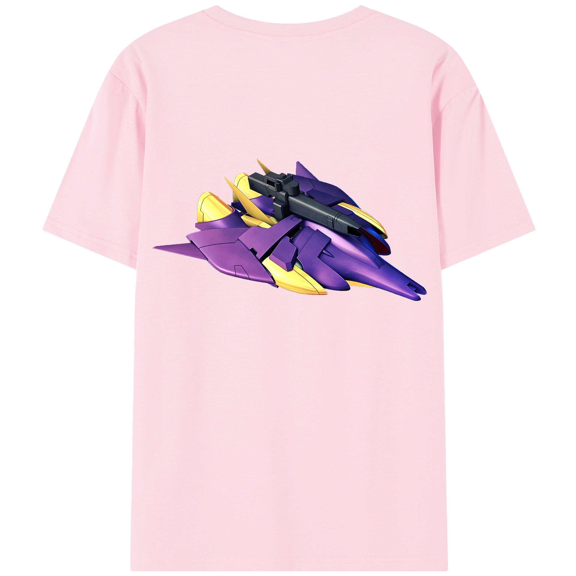（画像用） 機動戦士ガンダム Mobile Suit Gundam 綿100％半袖Tシャツ（背面プリント）