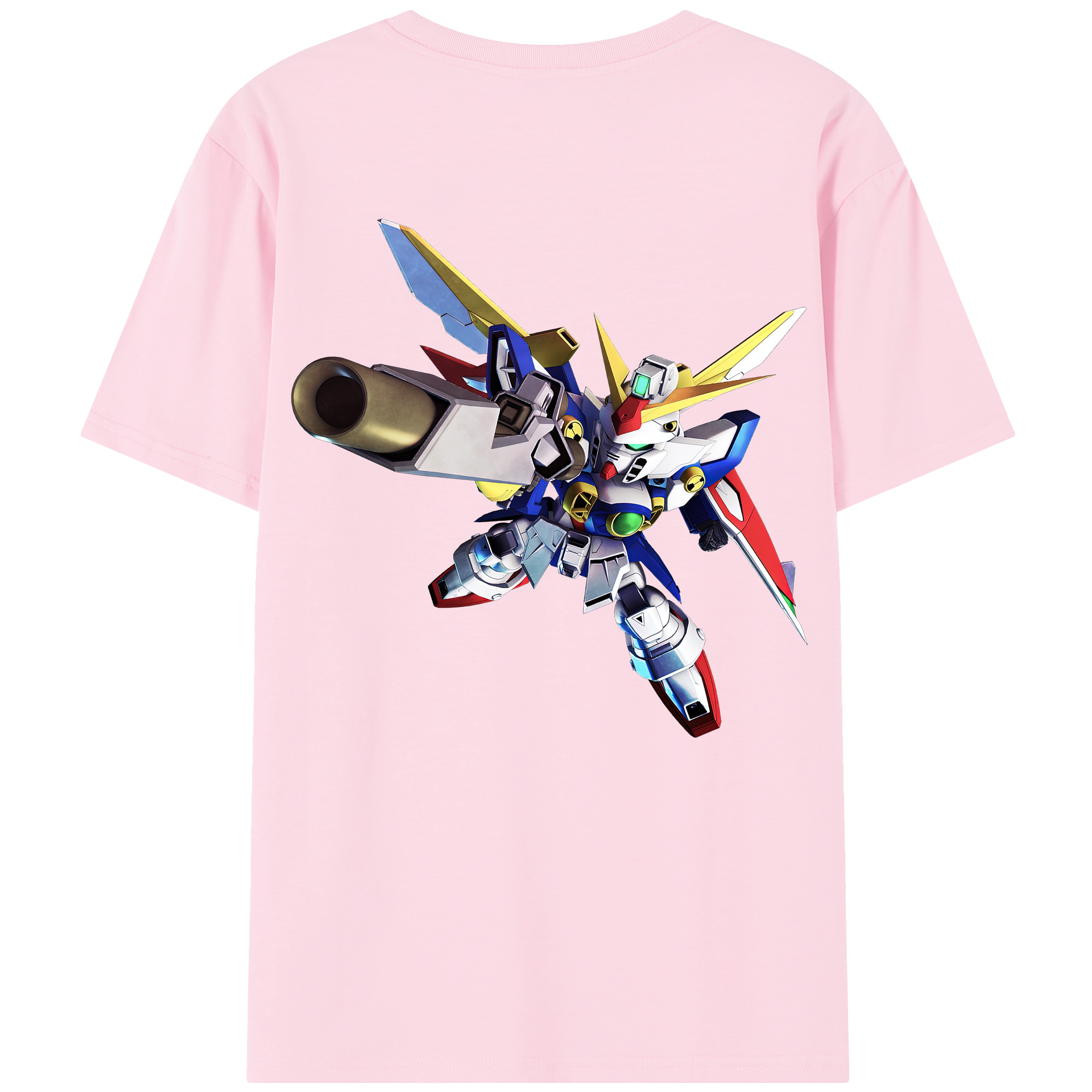 （画像用） 機動戦士ガンダム Mobile Suit Gundam 綿100％半袖Tシャツ（背面プリント）
