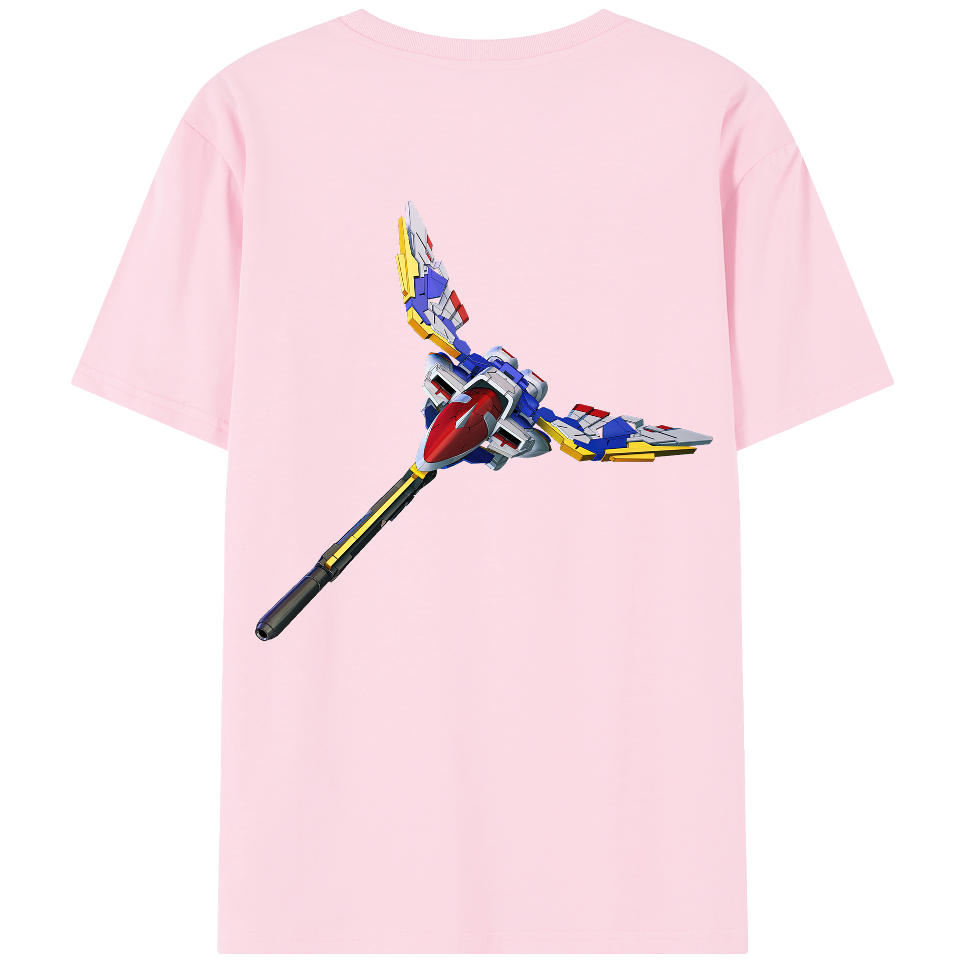 （画像用） 機動戦士ガンダム Mobile Suit Gundam 綿100％半袖Tシャツ（背面プリント）