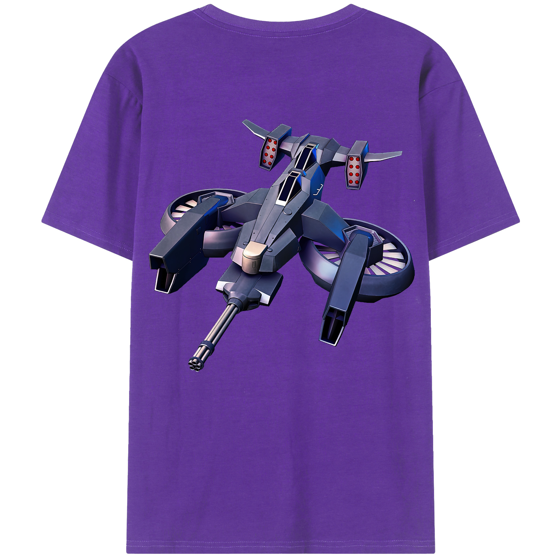 （画像用） 機動戦士ガンダム Mobile Suit Gundam 綿100％半袖Tシャツ（背面プリント）
