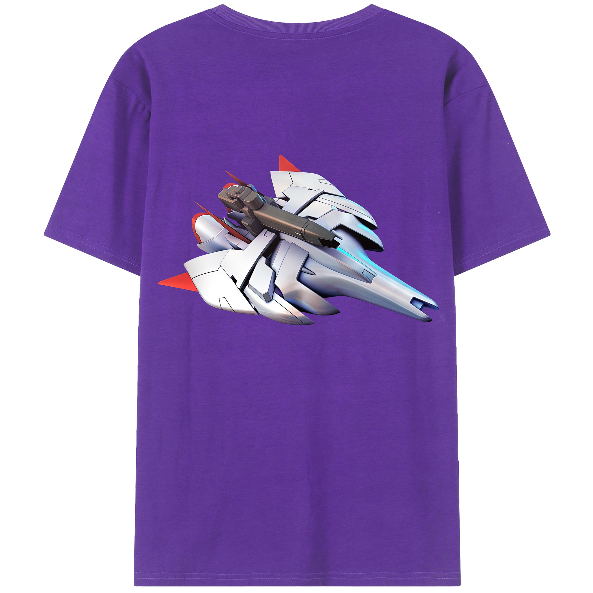 （画像用） 機動戦士ガンダム Mobile Suit Gundam 綿100％半袖Tシャツ（背面プリント）