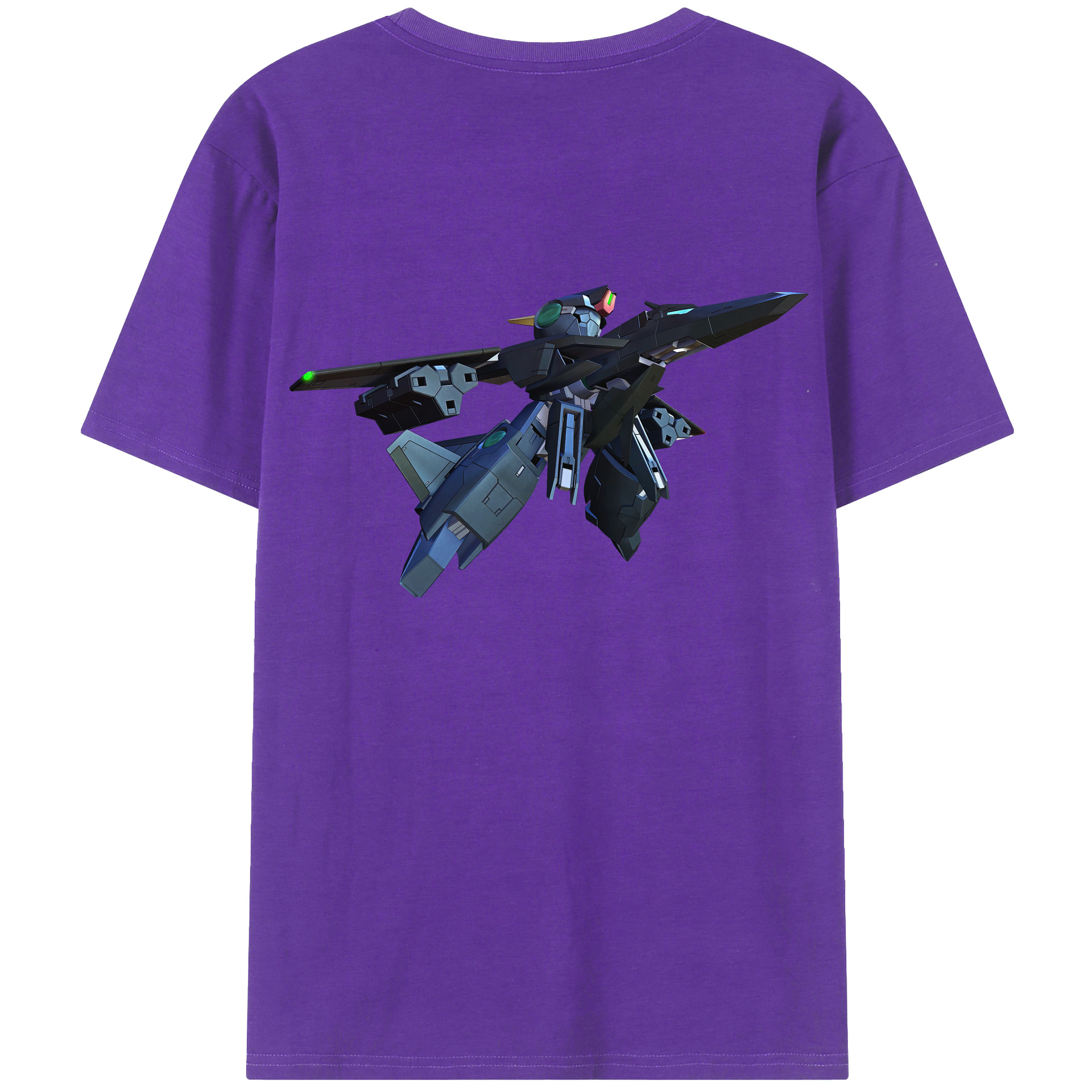 （画像用） 機動戦士ガンダム Mobile Suit Gundam 綿100％半袖Tシャツ（背面プリント）