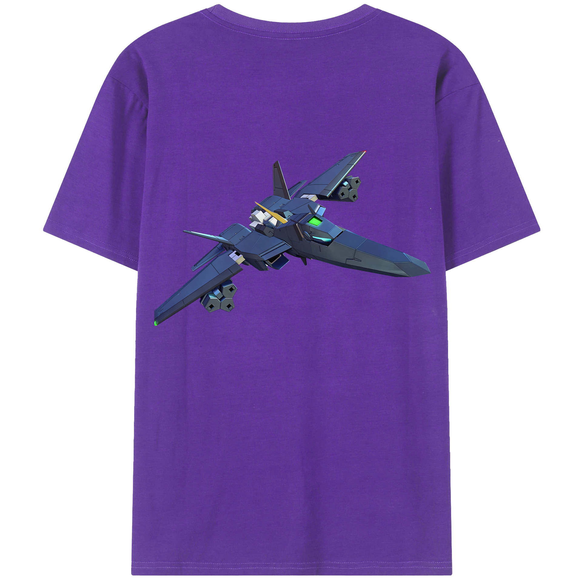 （画像用） 機動戦士ガンダム Mobile Suit Gundam 綿100％半袖Tシャツ（背面プリント）