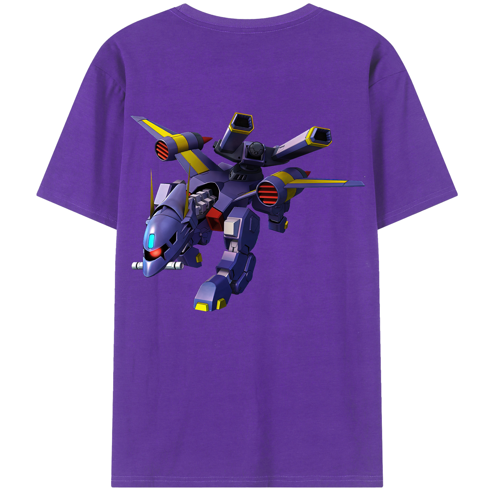 （画像用） 機動戦士ガンダム Mobile Suit Gundam 綿100％半袖Tシャツ（背面プリント）
