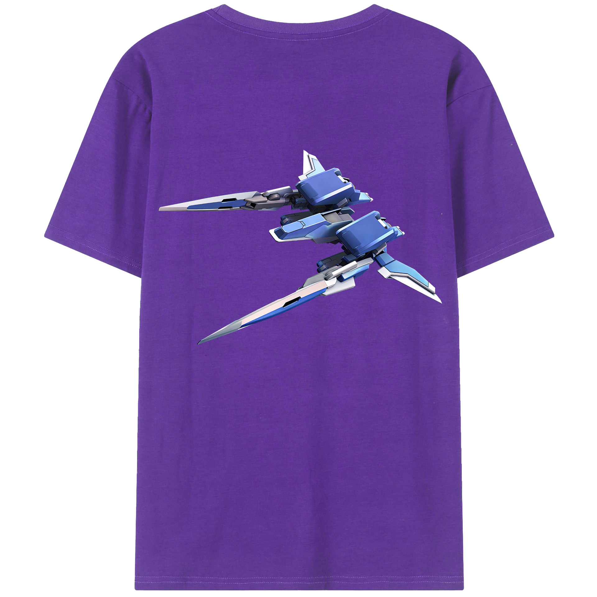 （画像用） 機動戦士ガンダム Mobile Suit Gundam 綿100％半袖Tシャツ（背面プリント）