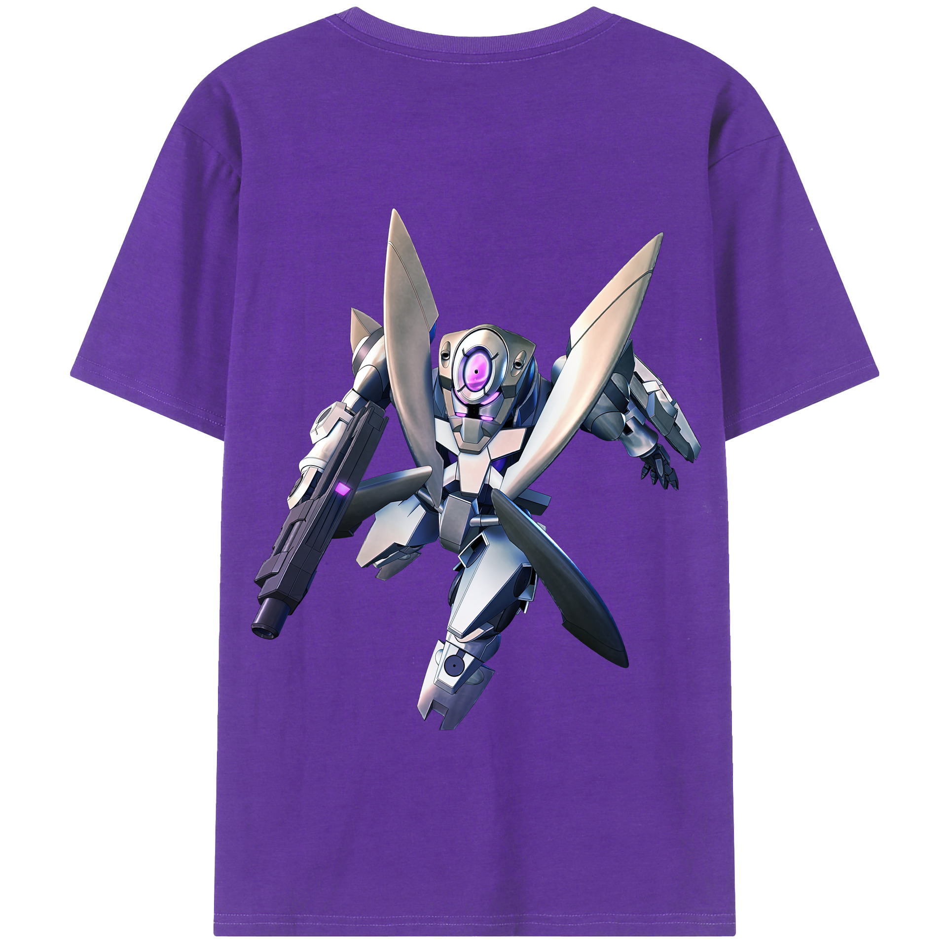 （画像用） 機動戦士ガンダム Mobile Suit Gundam 綿100％半袖Tシャツ（背面プリント）