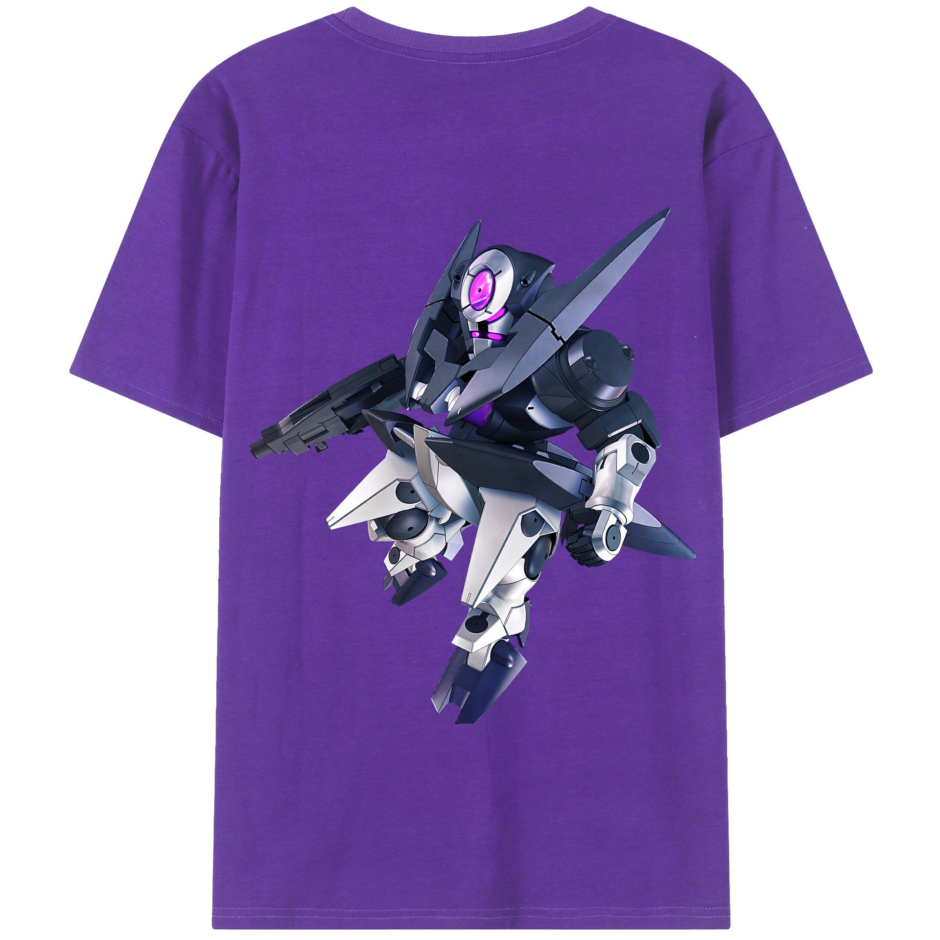 （画像用） 機動戦士ガンダム Mobile Suit Gundam 綿100％半袖Tシャツ（背面プリント）