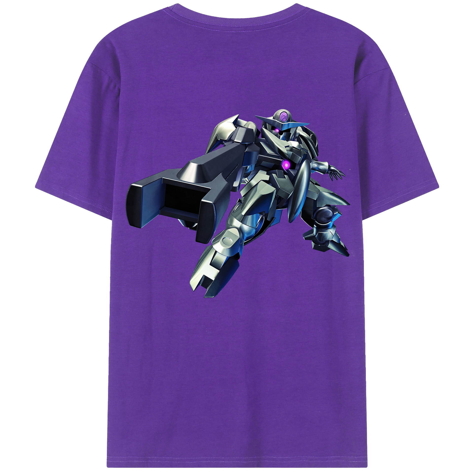 （画像用） 機動戦士ガンダム Mobile Suit Gundam 綿100％半袖Tシャツ（背面プリント）