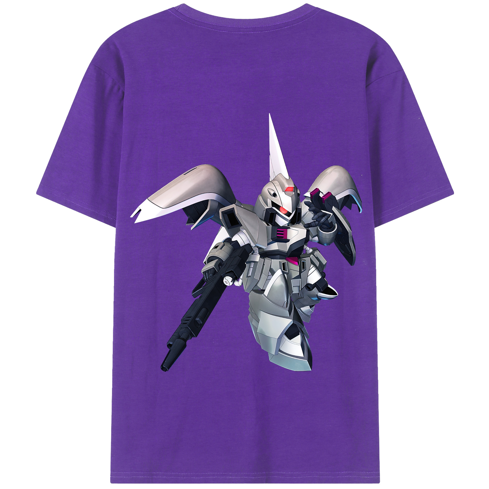 （画像用） 機動戦士ガンダム Mobile Suit Gundam 綿100％半袖Tシャツ（背面プリント）