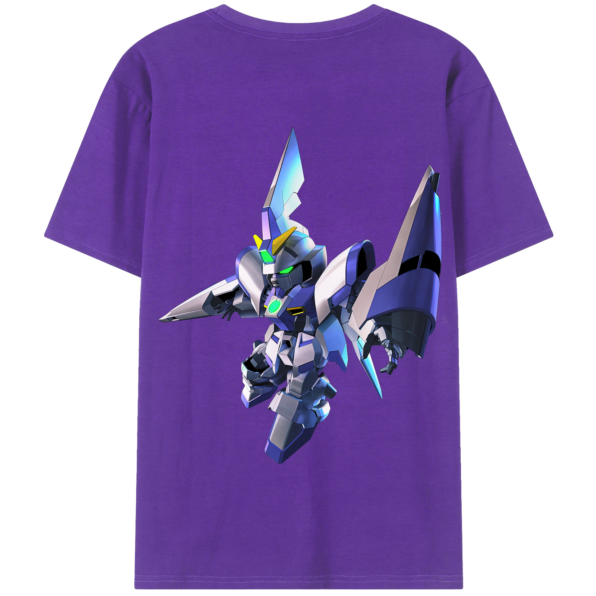 （画像用） 機動戦士ガンダム Mobile Suit Gundam 綿100％半袖Tシャツ（背面プリント）