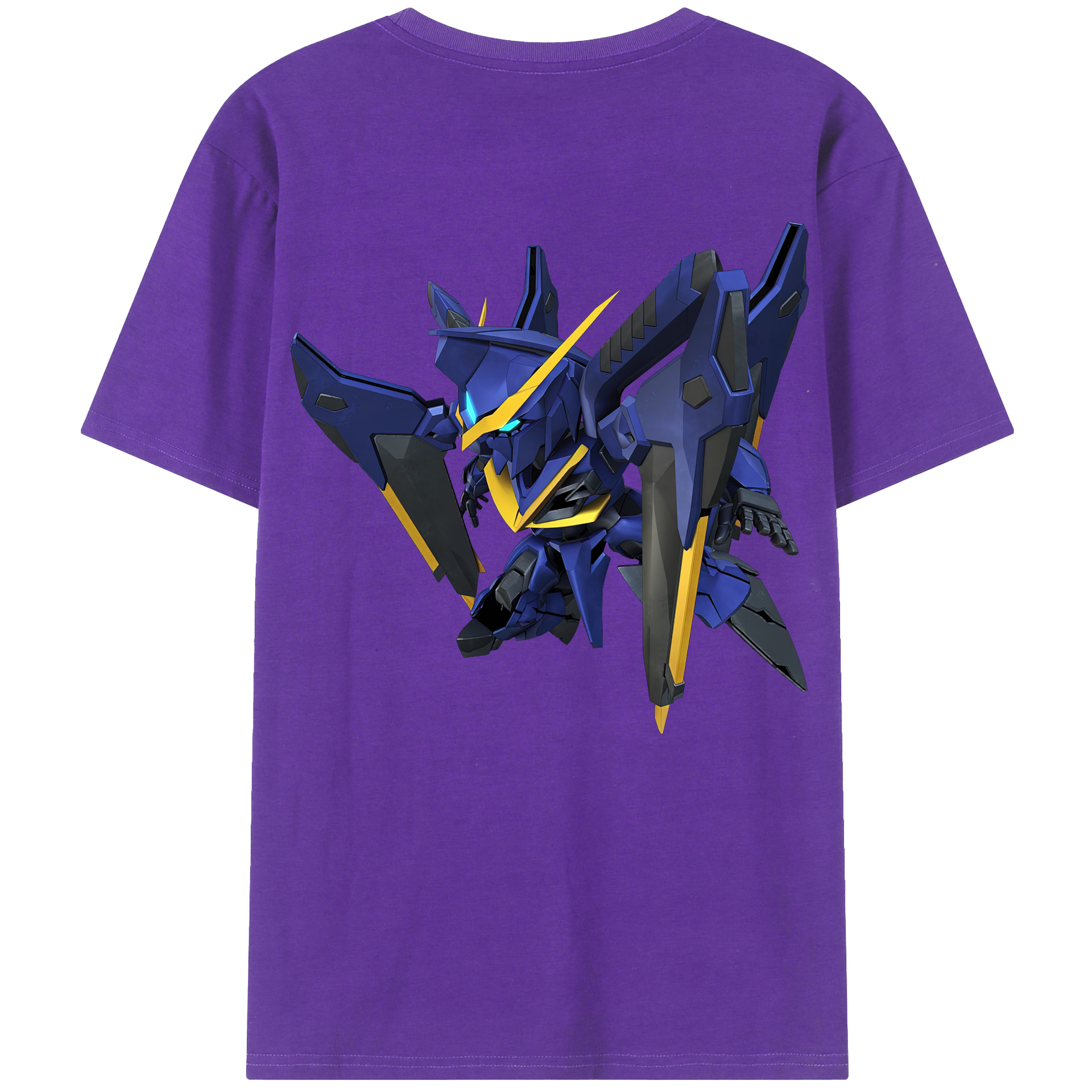 （画像用） 機動戦士ガンダム Mobile Suit Gundam 綿100％半袖Tシャツ（背面プリント）