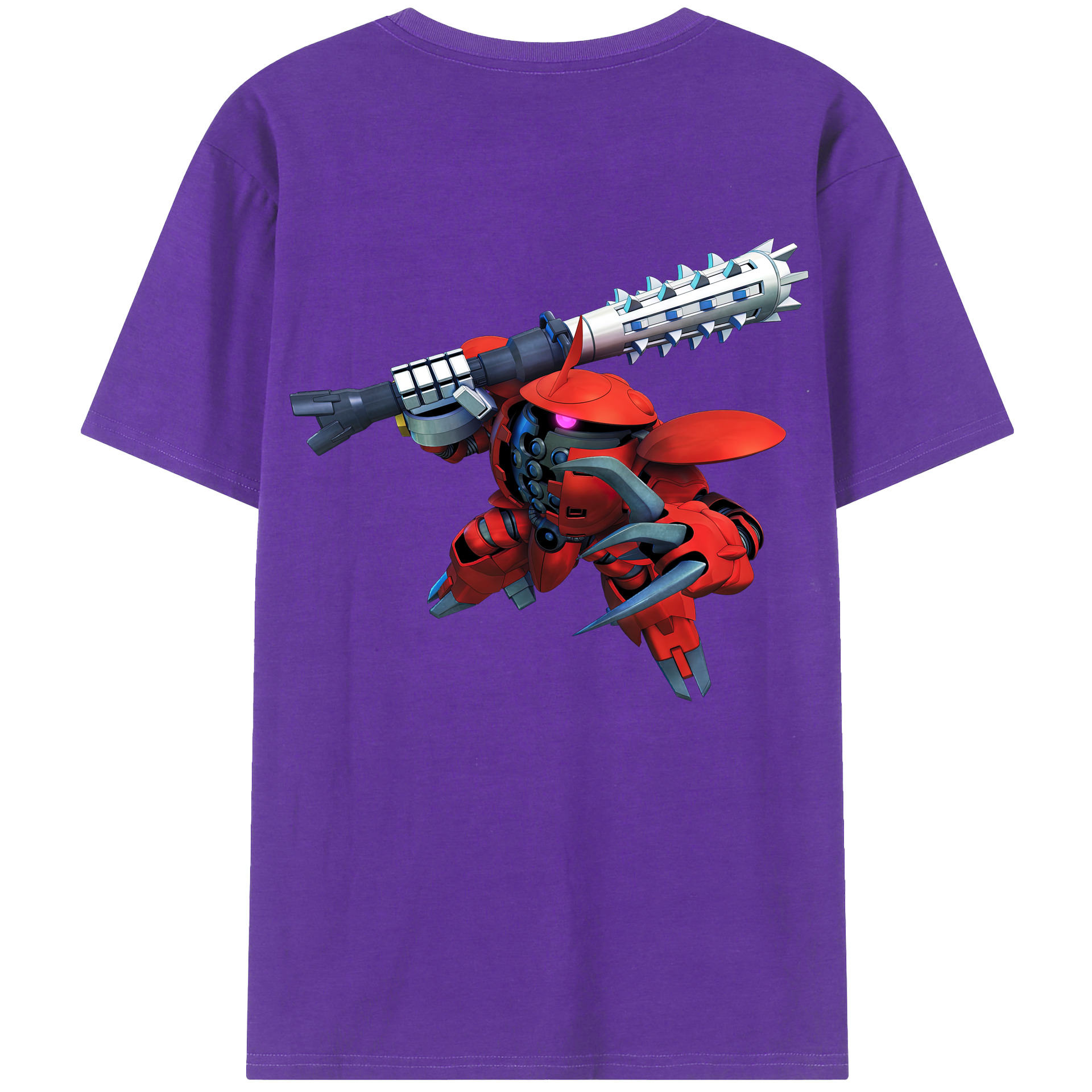 （画像用） 機動戦士ガンダム Mobile Suit Gundam 綿100％半袖Tシャツ（背面プリント）