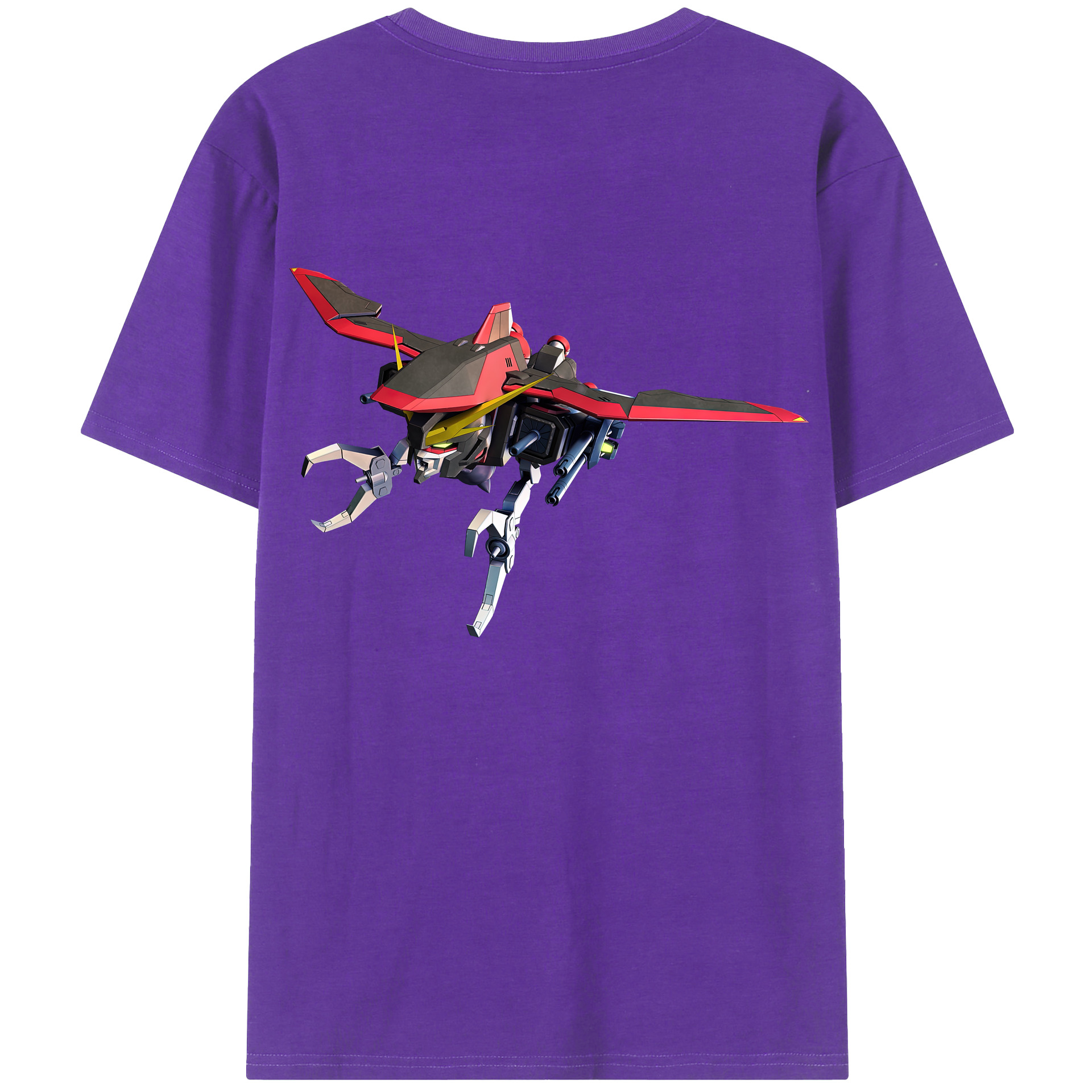 （画像用） 機動戦士ガンダム Mobile Suit Gundam 綿100％半袖Tシャツ（背面プリント）