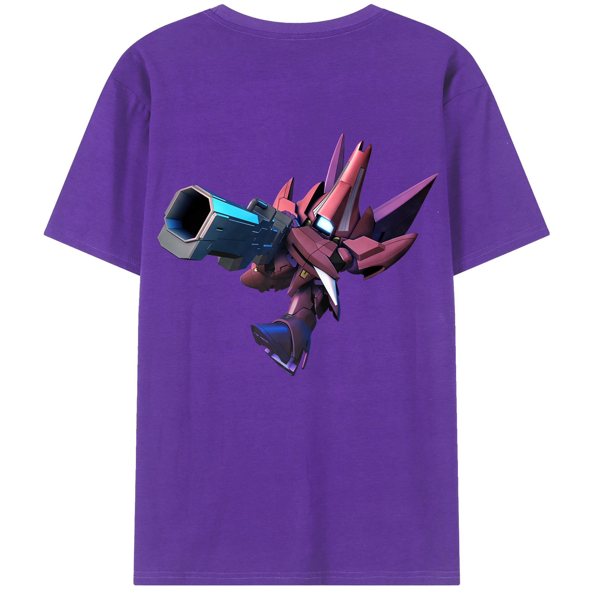 （画像用） 機動戦士ガンダム Mobile Suit Gundam 綿100％半袖Tシャツ（背面プリント）