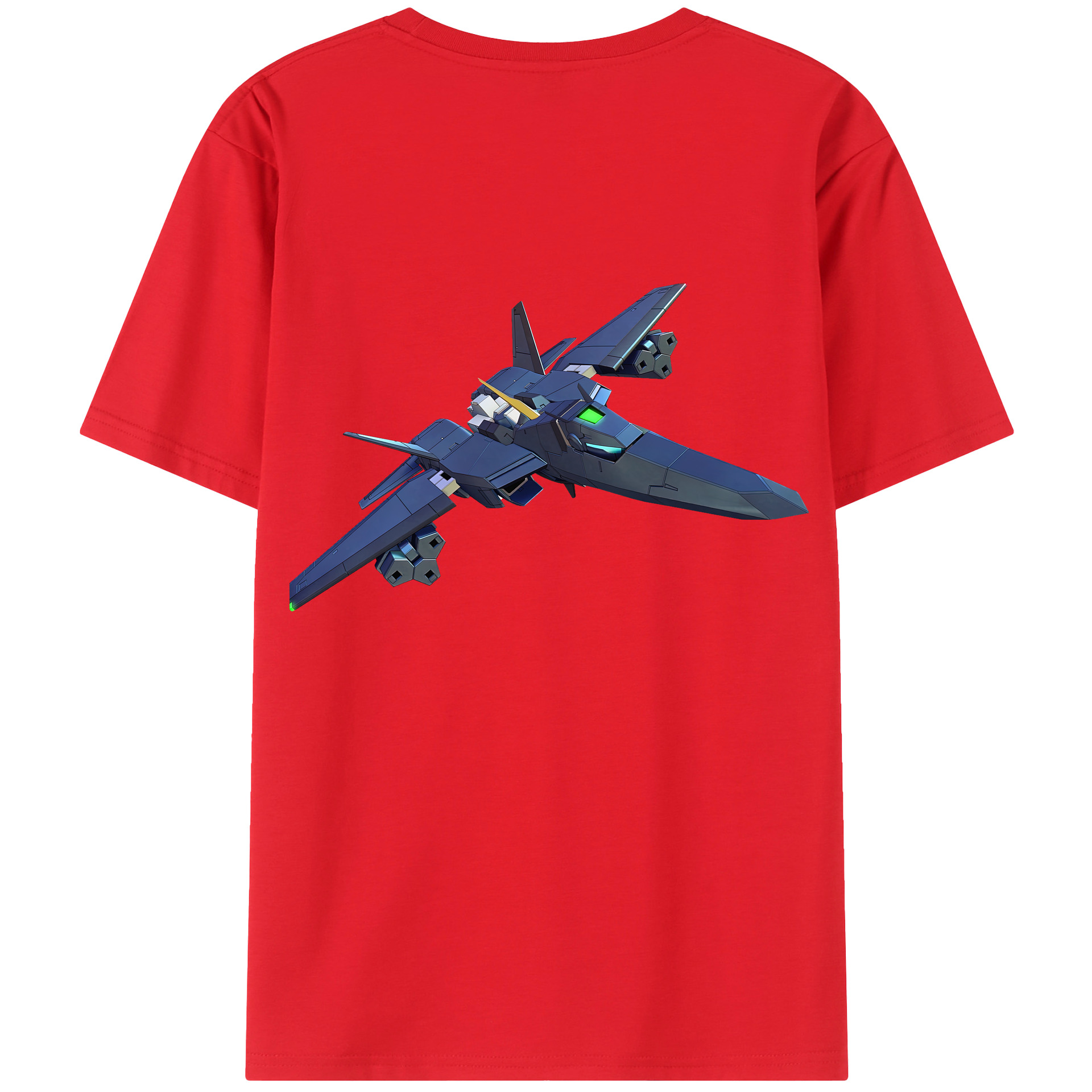 （画像用） 機動戦士ガンダム Mobile Suit Gundam 綿100％半袖Tシャツ（背面プリント）
