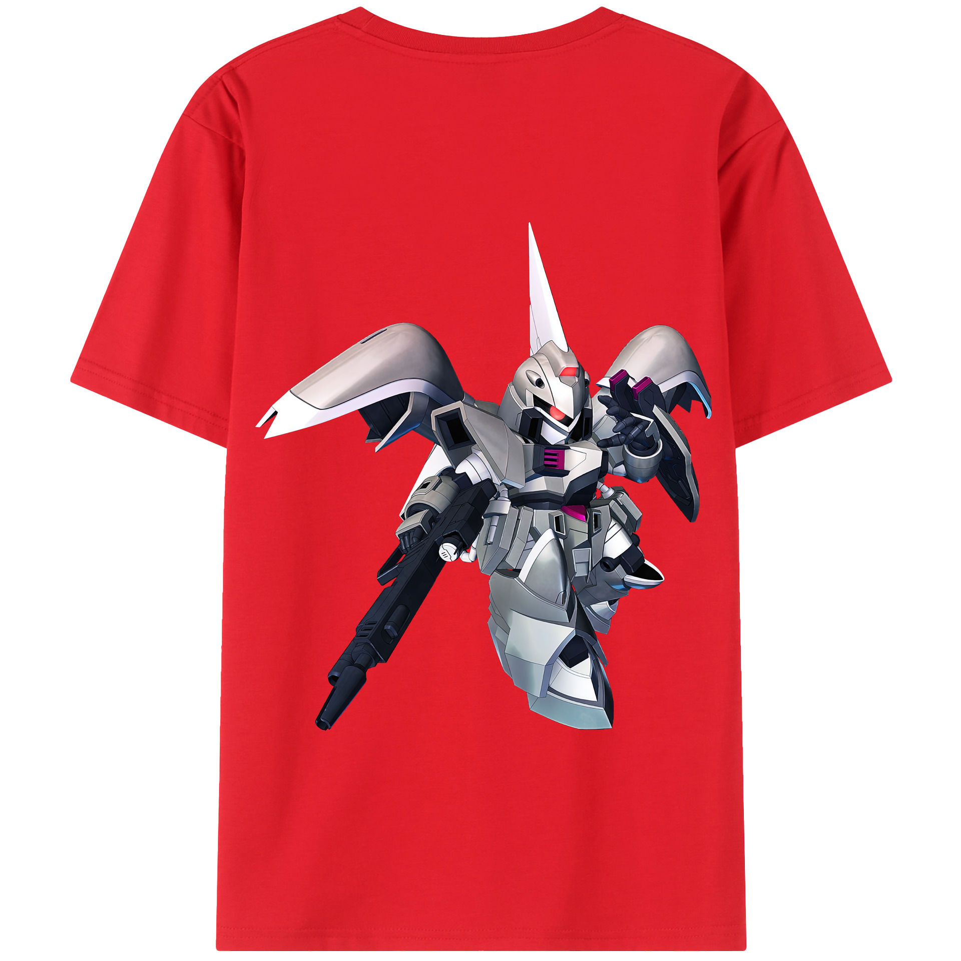 （画像用） 機動戦士ガンダム Mobile Suit Gundam 綿100％半袖Tシャツ（背面プリント）