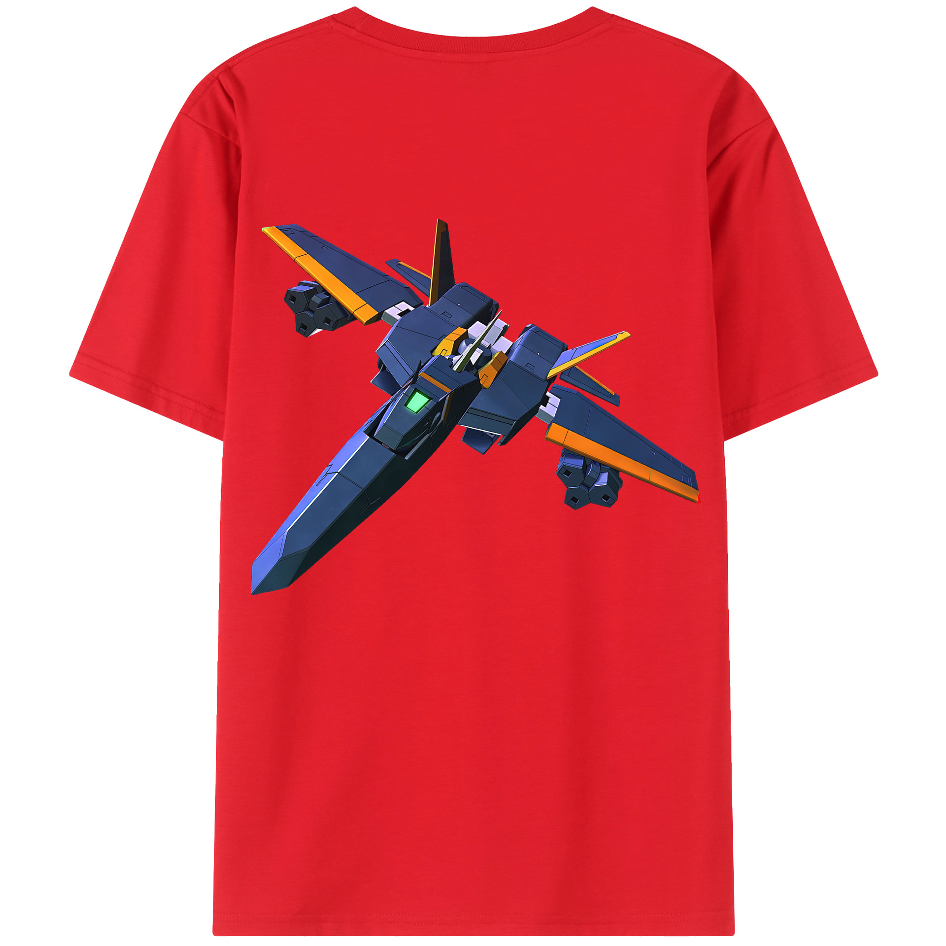 （画像用） 機動戦士ガンダム Mobile Suit Gundam 綿100％半袖Tシャツ（背面プリント）