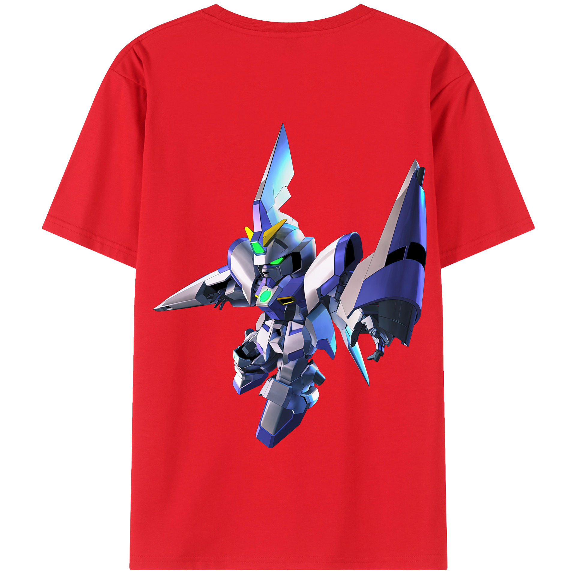 （画像用） 機動戦士ガンダム Mobile Suit Gundam 綿100％半袖Tシャツ（背面プリント）