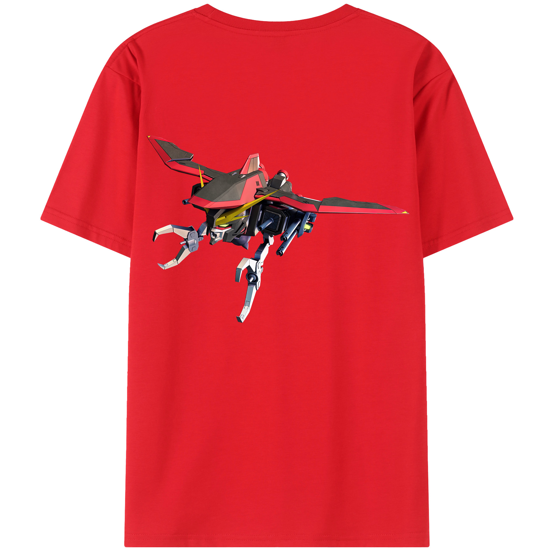 （画像用） 機動戦士ガンダム Mobile Suit Gundam 綿100％半袖Tシャツ（背面プリント）
