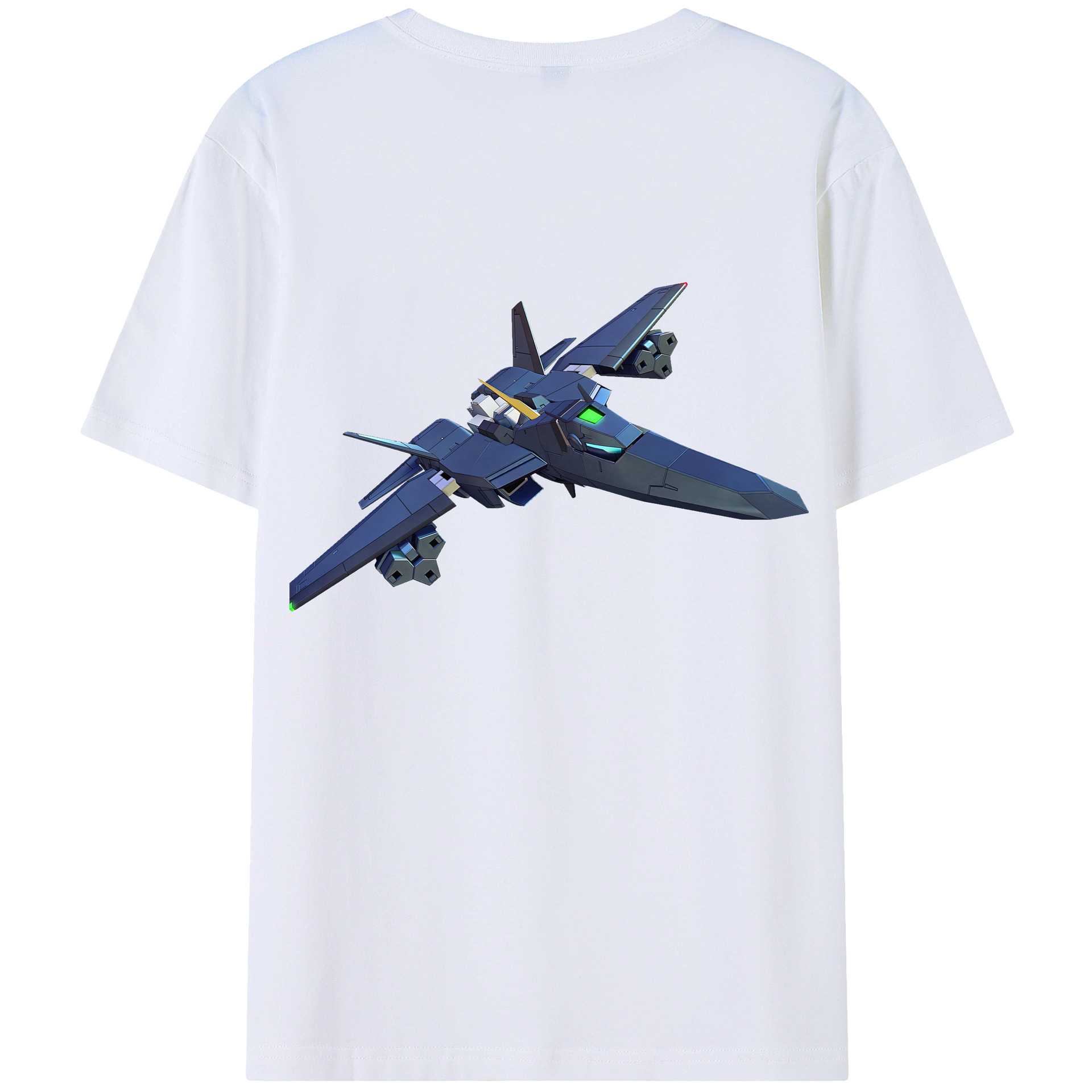 （画像用） 機動戦士ガンダム Mobile Suit Gundam 綿100％半袖Tシャツ（背面プリント）