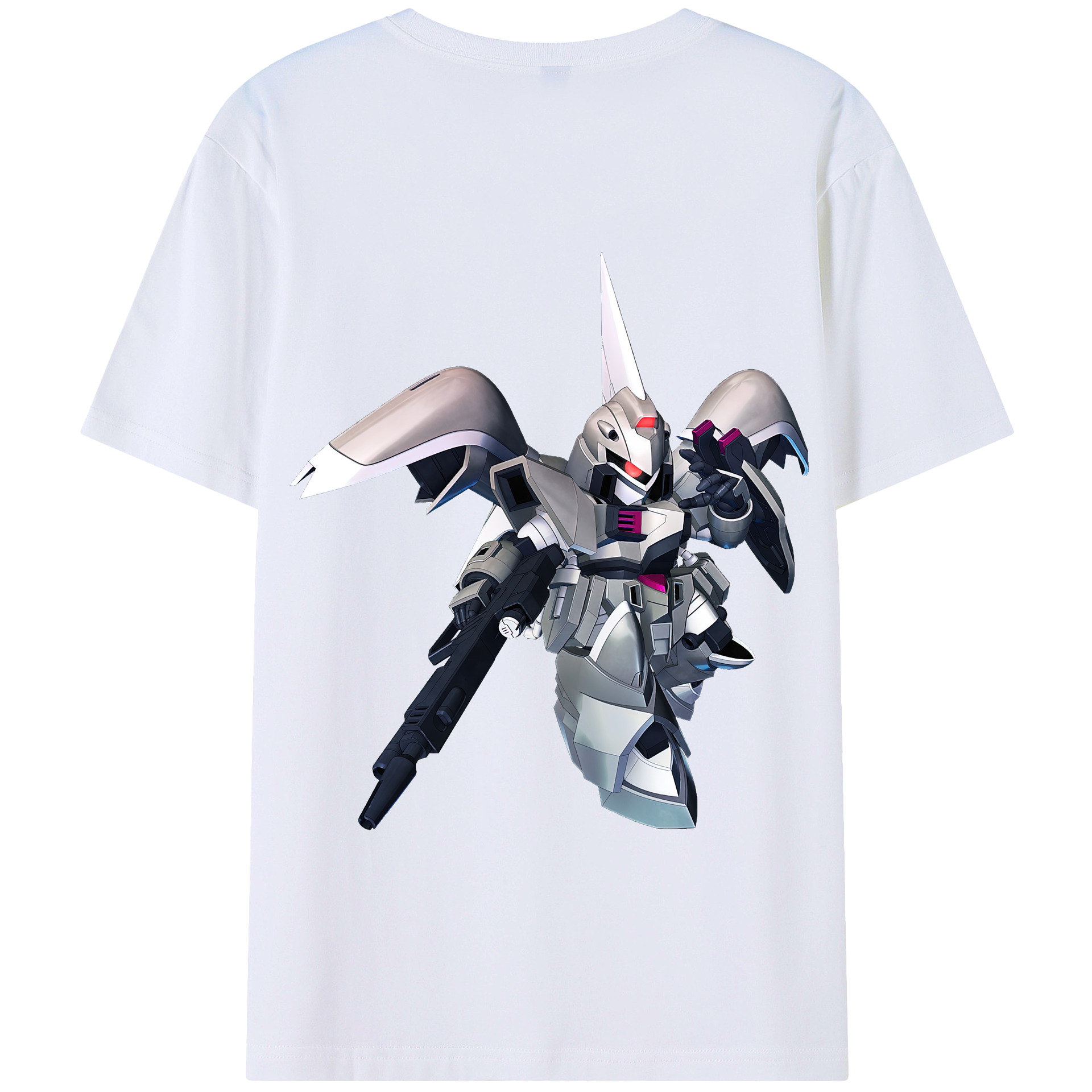 （画像用） 機動戦士ガンダム Mobile Suit Gundam 綿100％半袖Tシャツ（背面プリント）