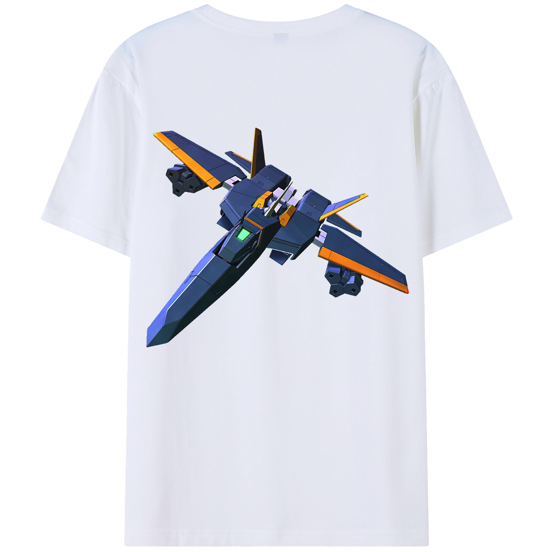 （画像用） 機動戦士ガンダム Mobile Suit Gundam 綿100％半袖Tシャツ（背面プリント）
