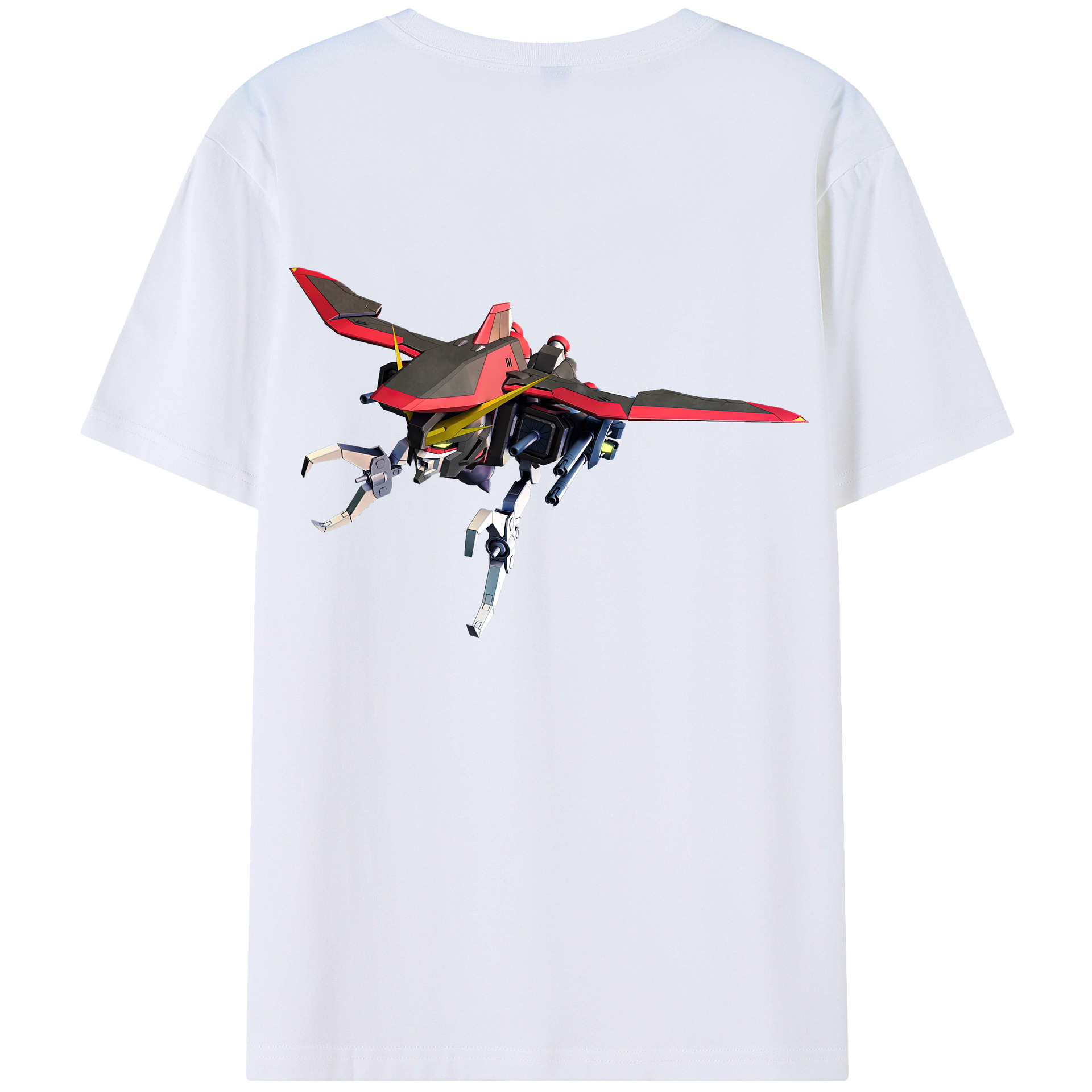 （画像用） 機動戦士ガンダム Mobile Suit Gundam 綿100％半袖Tシャツ（背面プリント）