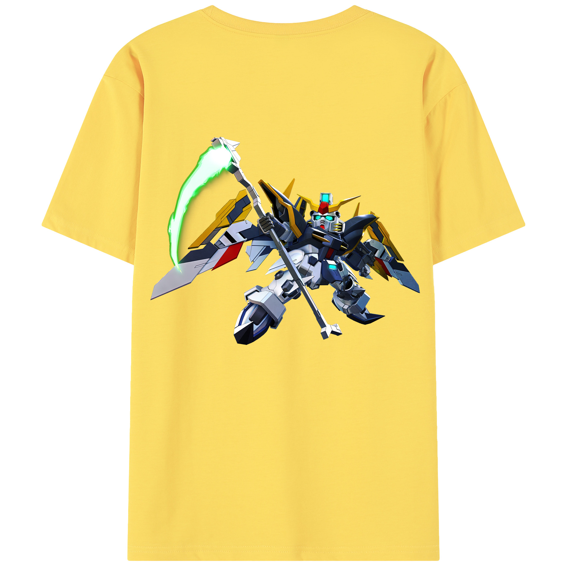 （画像用） 機動戦士ガンダム Mobile Suit Gundam 綿100％半袖Tシャツ（背面プリント）