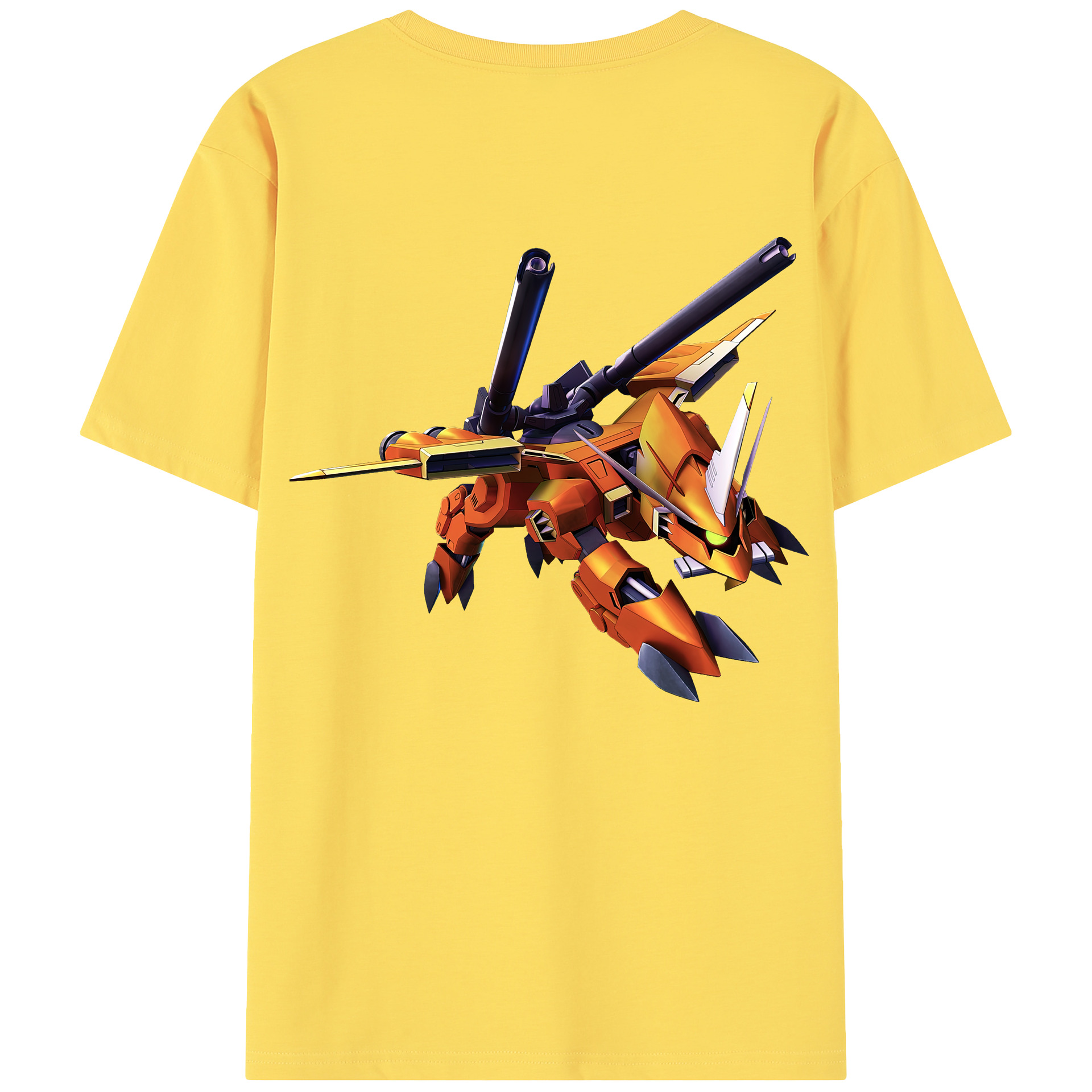 （画像用） 機動戦士ガンダム Mobile Suit Gundam 綿100％半袖Tシャツ（背面プリント）