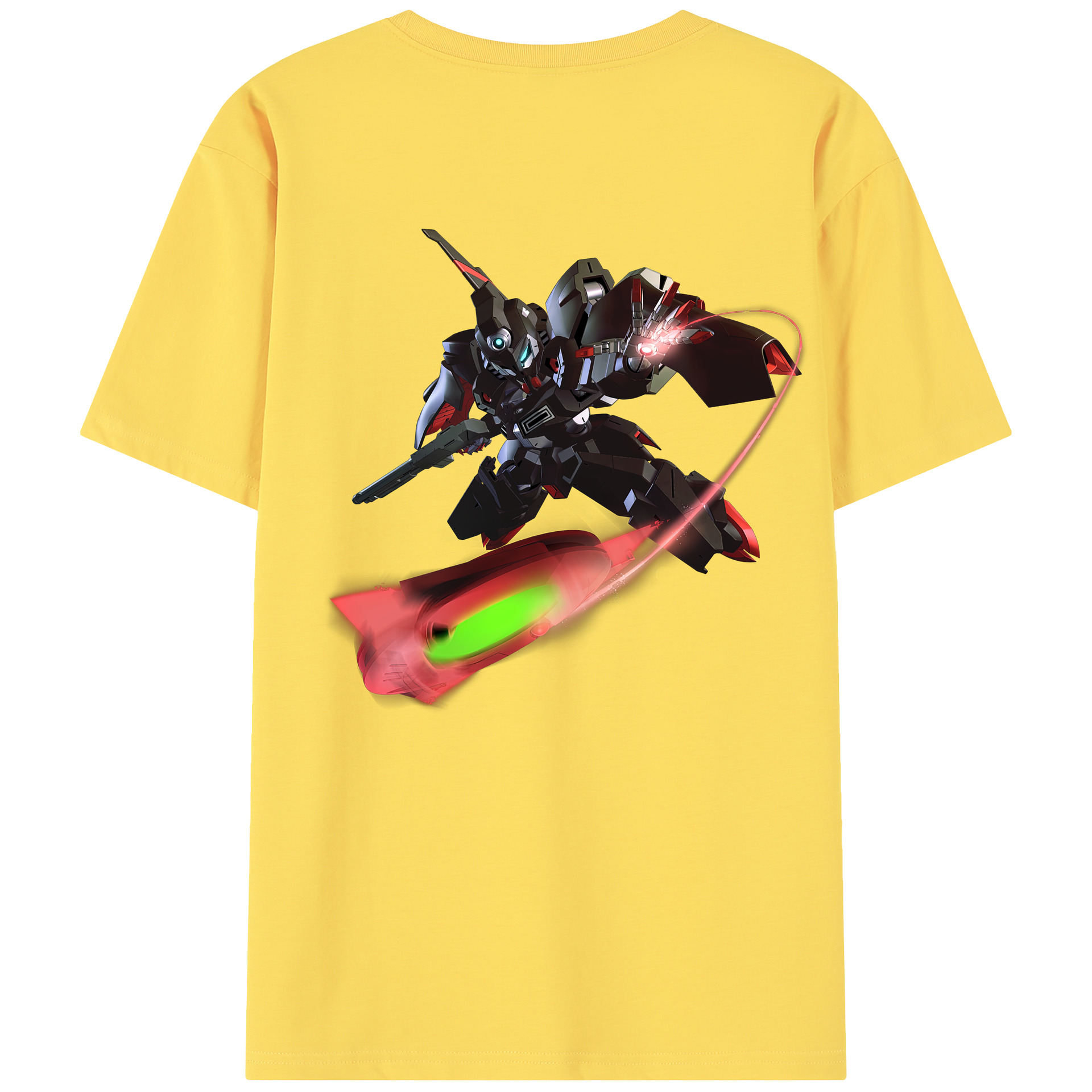 （画像用） 機動戦士ガンダム Mobile Suit Gundam 綿100％半袖Tシャツ（背面プリント）