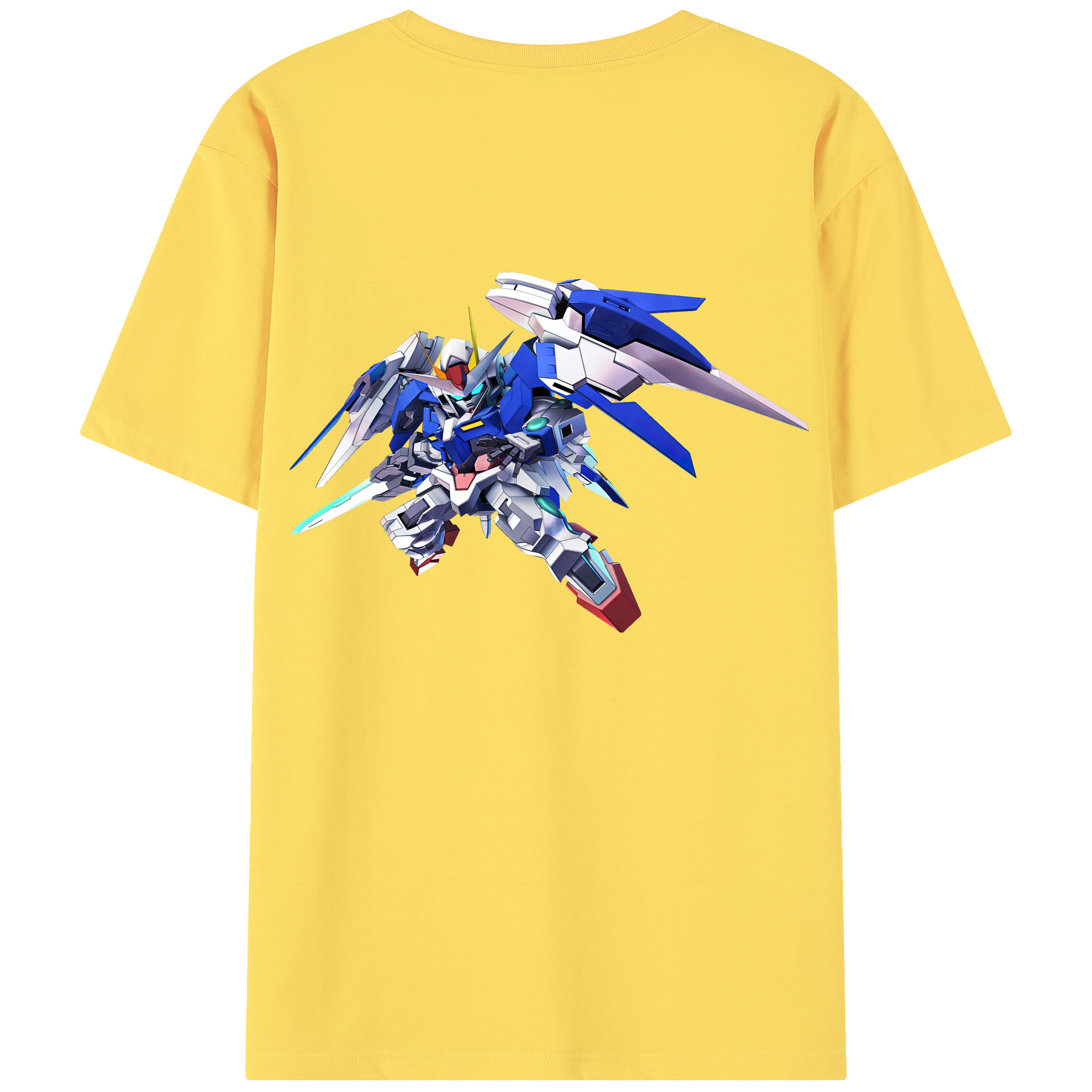 （画像用） 機動戦士ガンダム Mobile Suit Gundam 綿100％半袖Tシャツ（背面プリント）