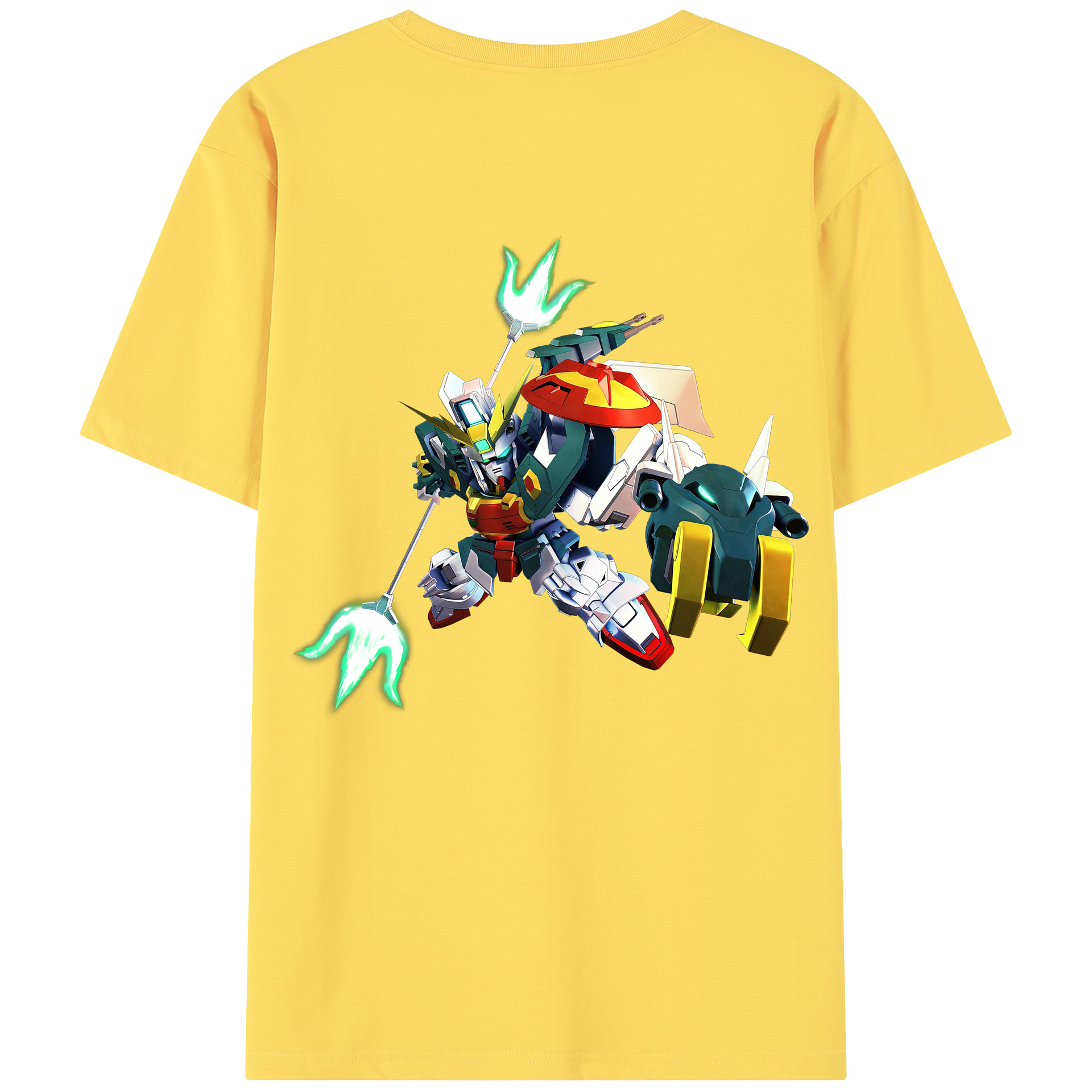（画像用） 機動戦士ガンダム Mobile Suit Gundam 綿100％半袖Tシャツ（背面プリント）