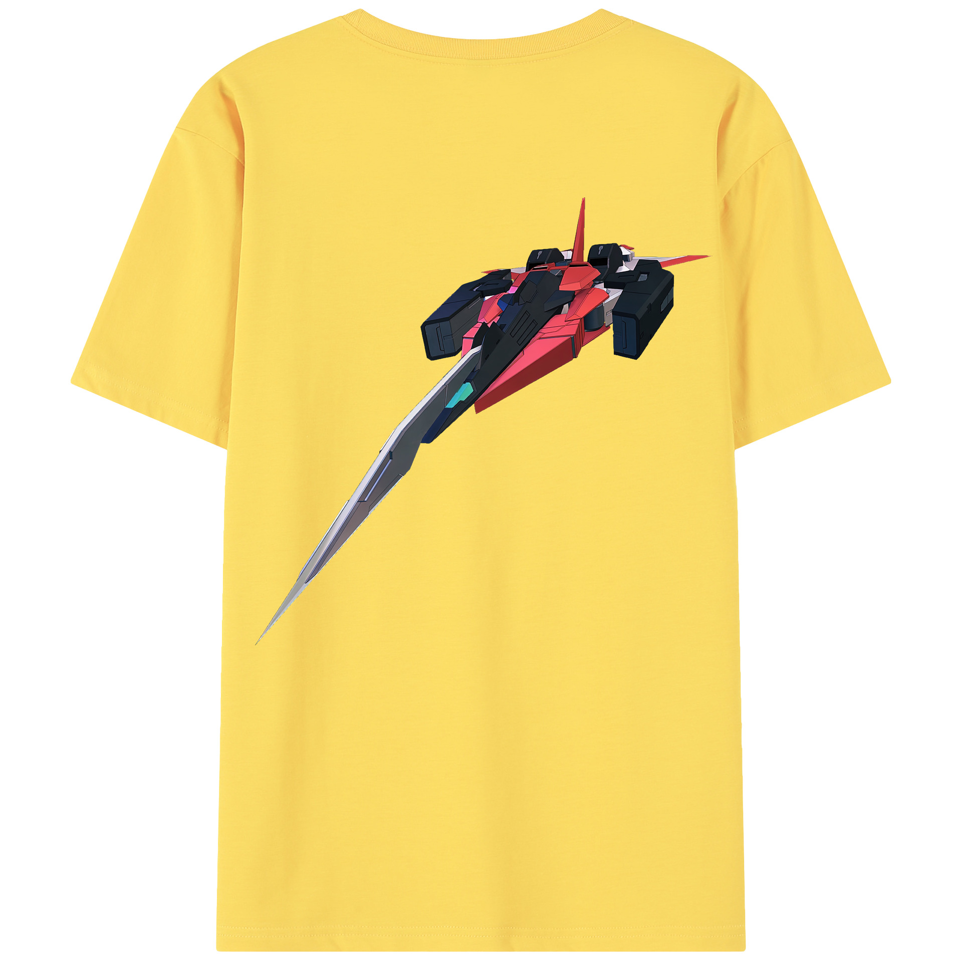 （画像用） 機動戦士ガンダム Mobile Suit Gundam 綿100％半袖Tシャツ（背面プリント）