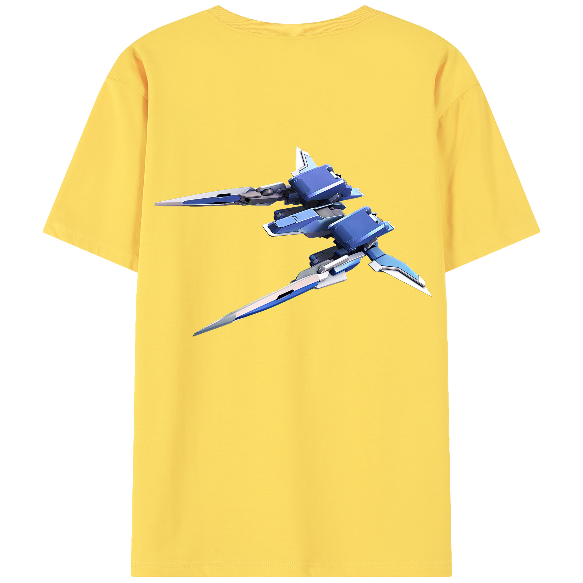 （画像用） 機動戦士ガンダム Mobile Suit Gundam 綿100％半袖Tシャツ（背面プリント）