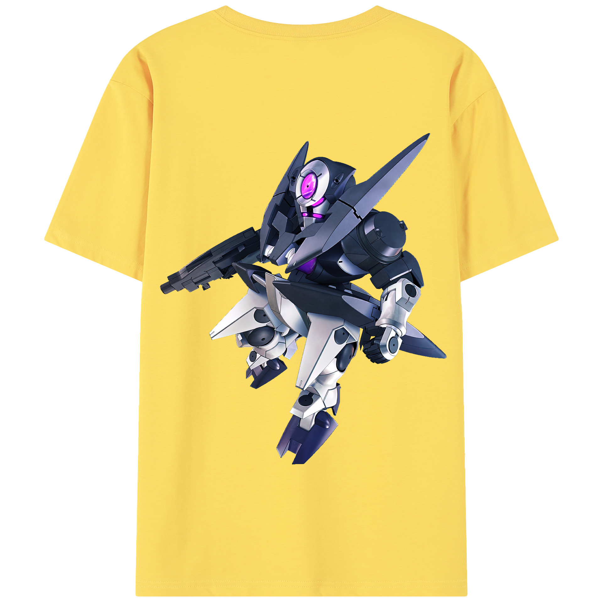 （画像用） 機動戦士ガンダム Mobile Suit Gundam 綿100％半袖Tシャツ（背面プリント）
