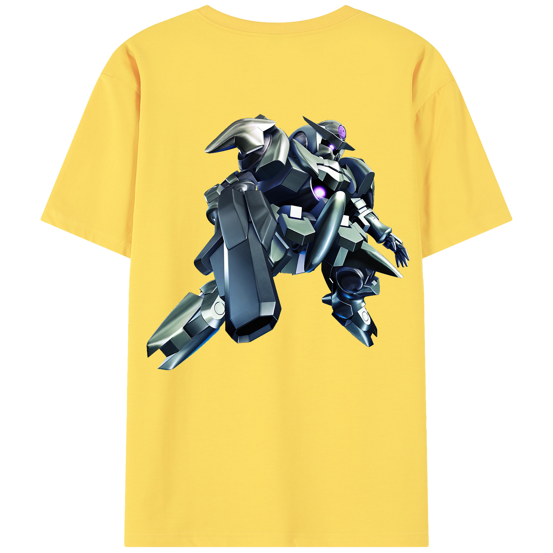 （画像用） 機動戦士ガンダム Mobile Suit Gundam 綿100％半袖Tシャツ（背面プリント）