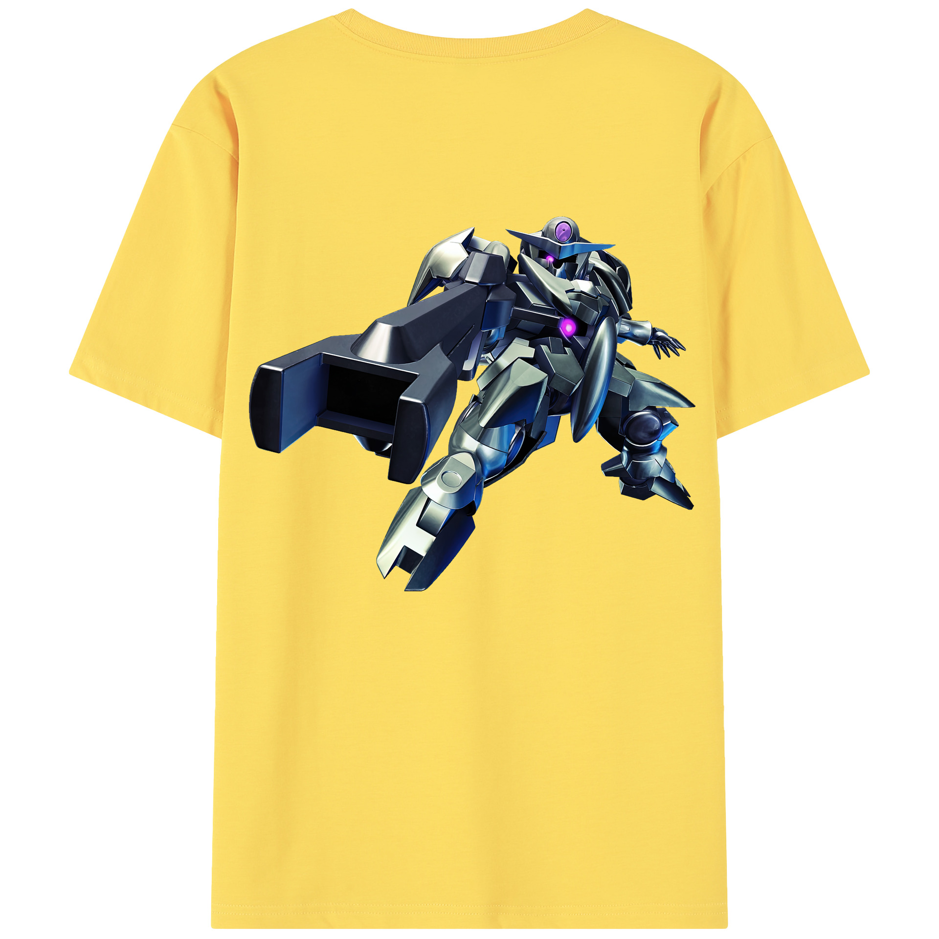 （画像用） 機動戦士ガンダム Mobile Suit Gundam 綿100％半袖Tシャツ（背面プリント）