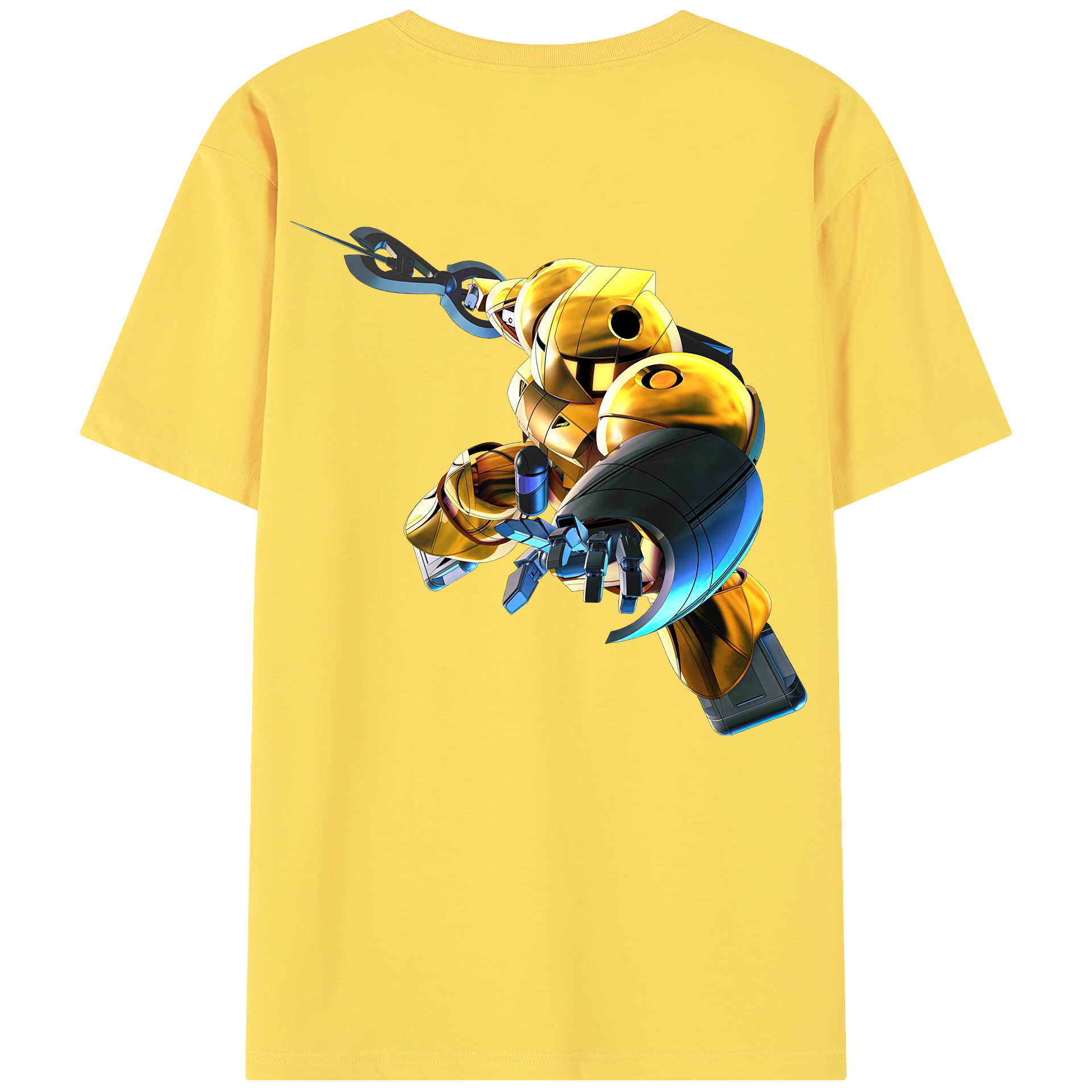 （画像用） 機動戦士ガンダム Mobile Suit Gundam 綿100％半袖Tシャツ（背面プリント）