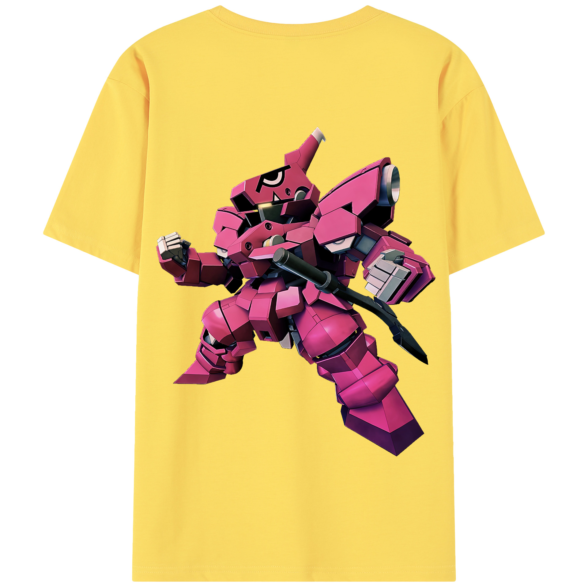 （画像用） 機動戦士ガンダム Mobile Suit Gundam 綿100％半袖Tシャツ（背面プリント）