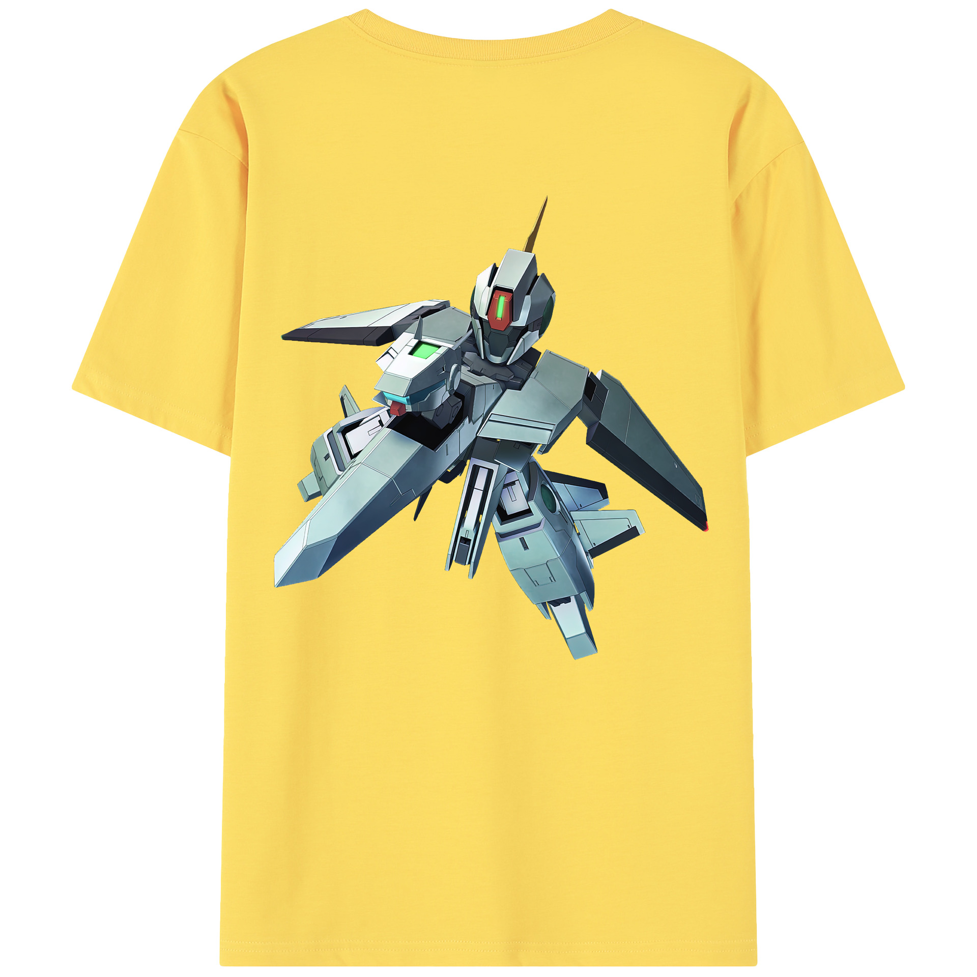 （画像用） 機動戦士ガンダム Mobile Suit Gundam 綿100％半袖Tシャツ（背面プリント）